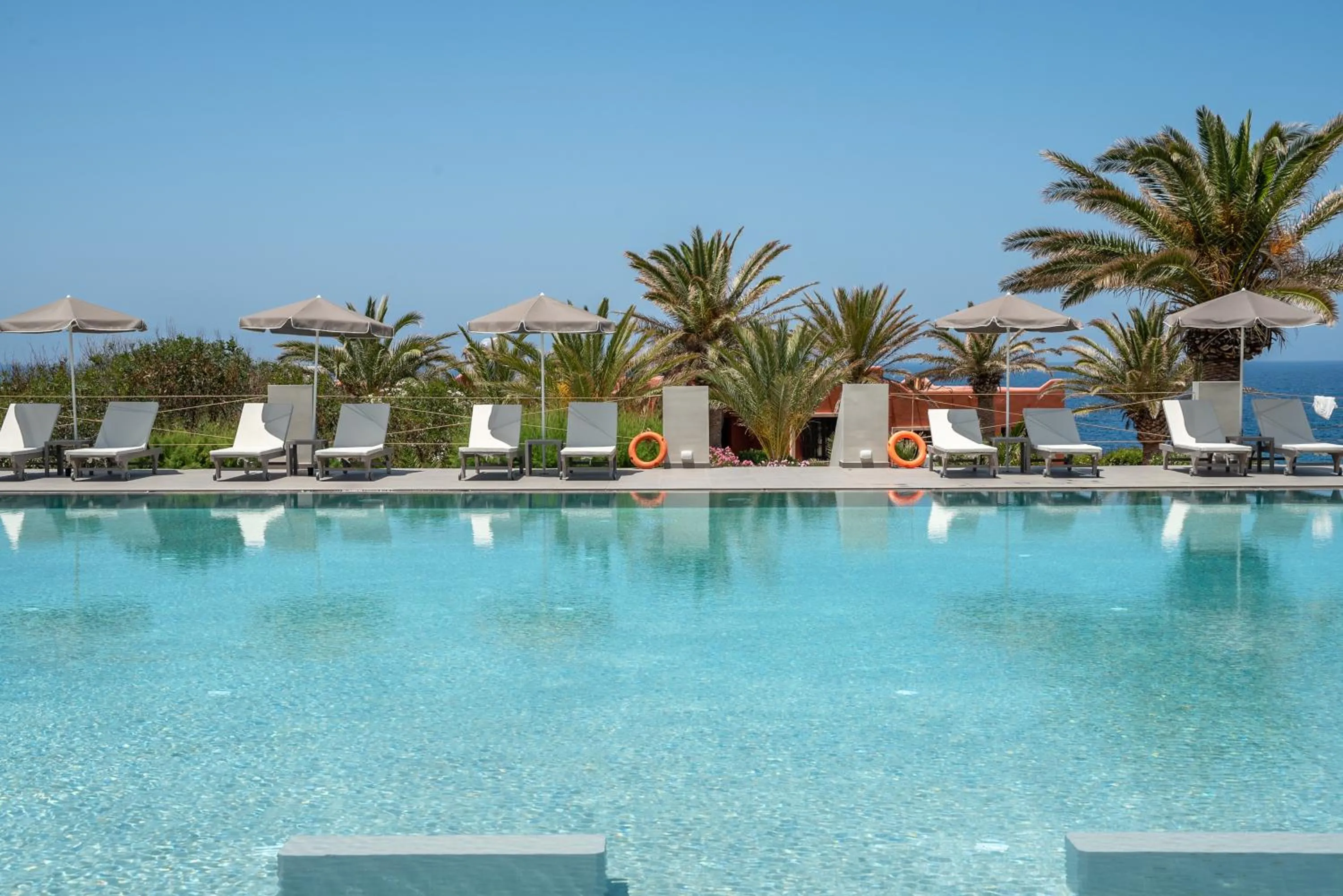 Swimming pool in Georgia Vicky Studios & Apartments