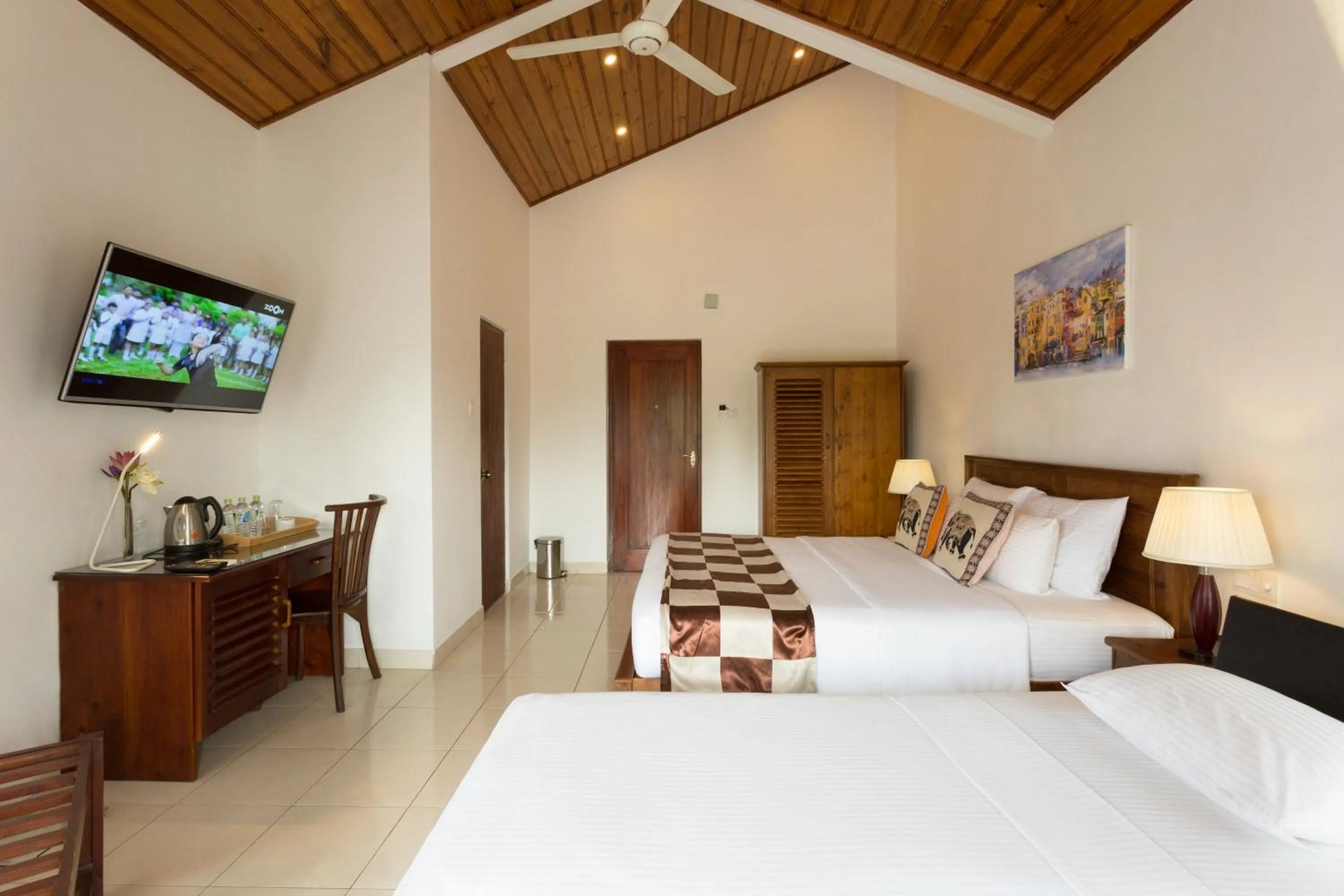 Bedroom, Bed in Orchid Villa Kandy