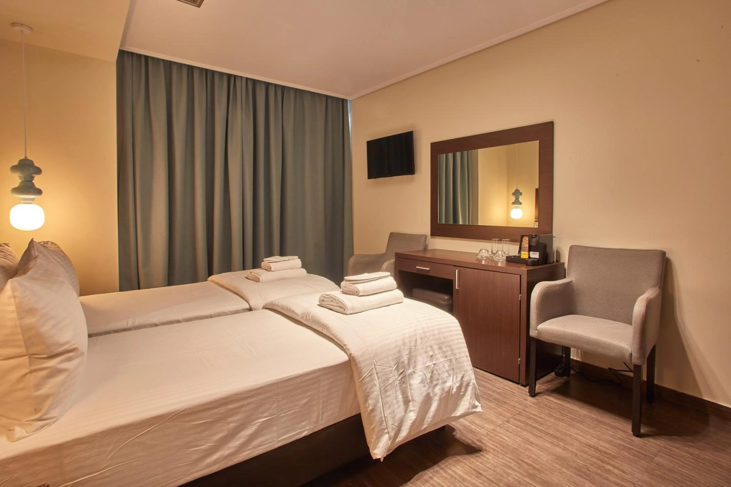 Bed in Athens Way Pop Art Hotel