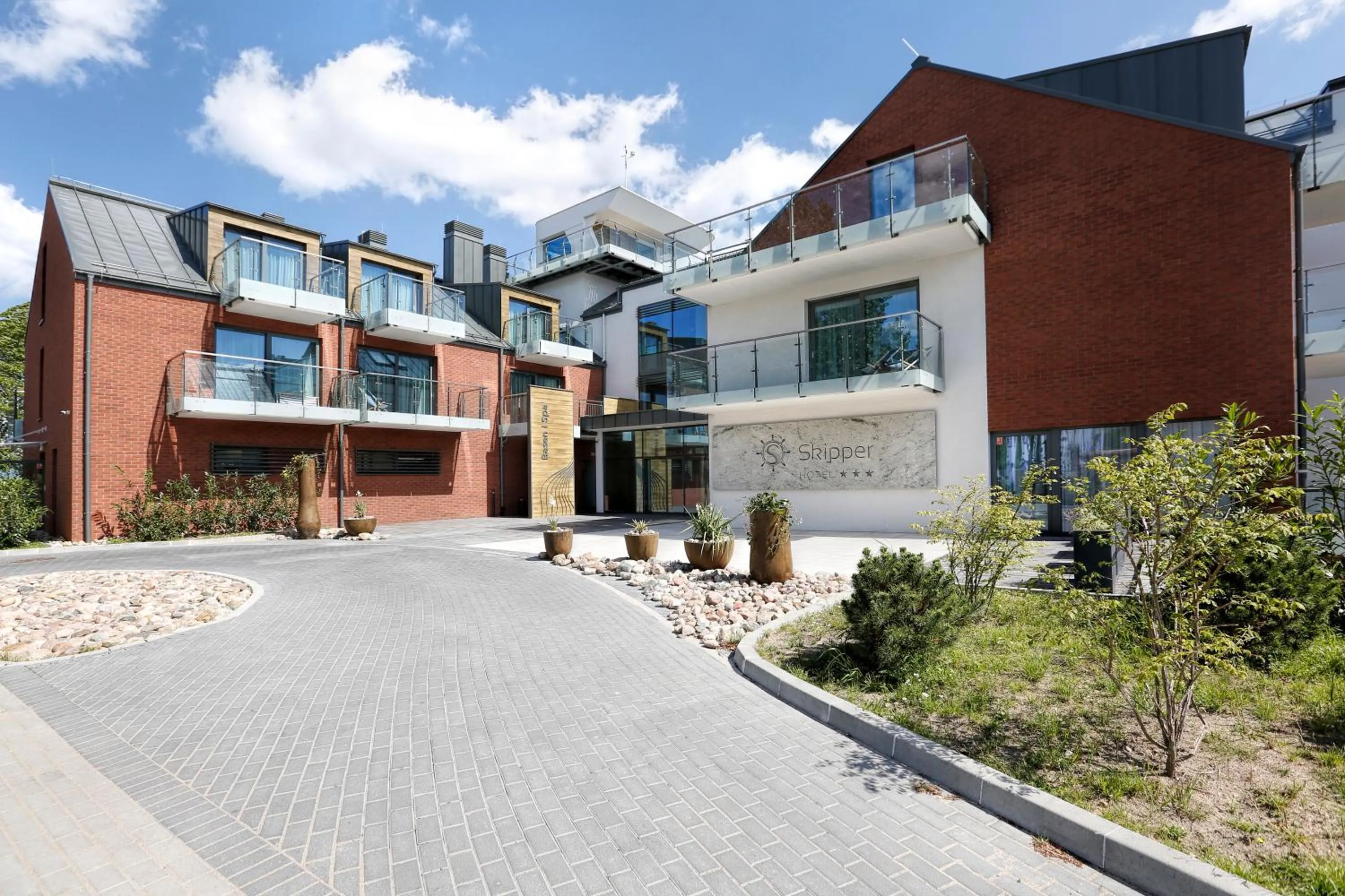 Facade/entrance in Hotel Skipper