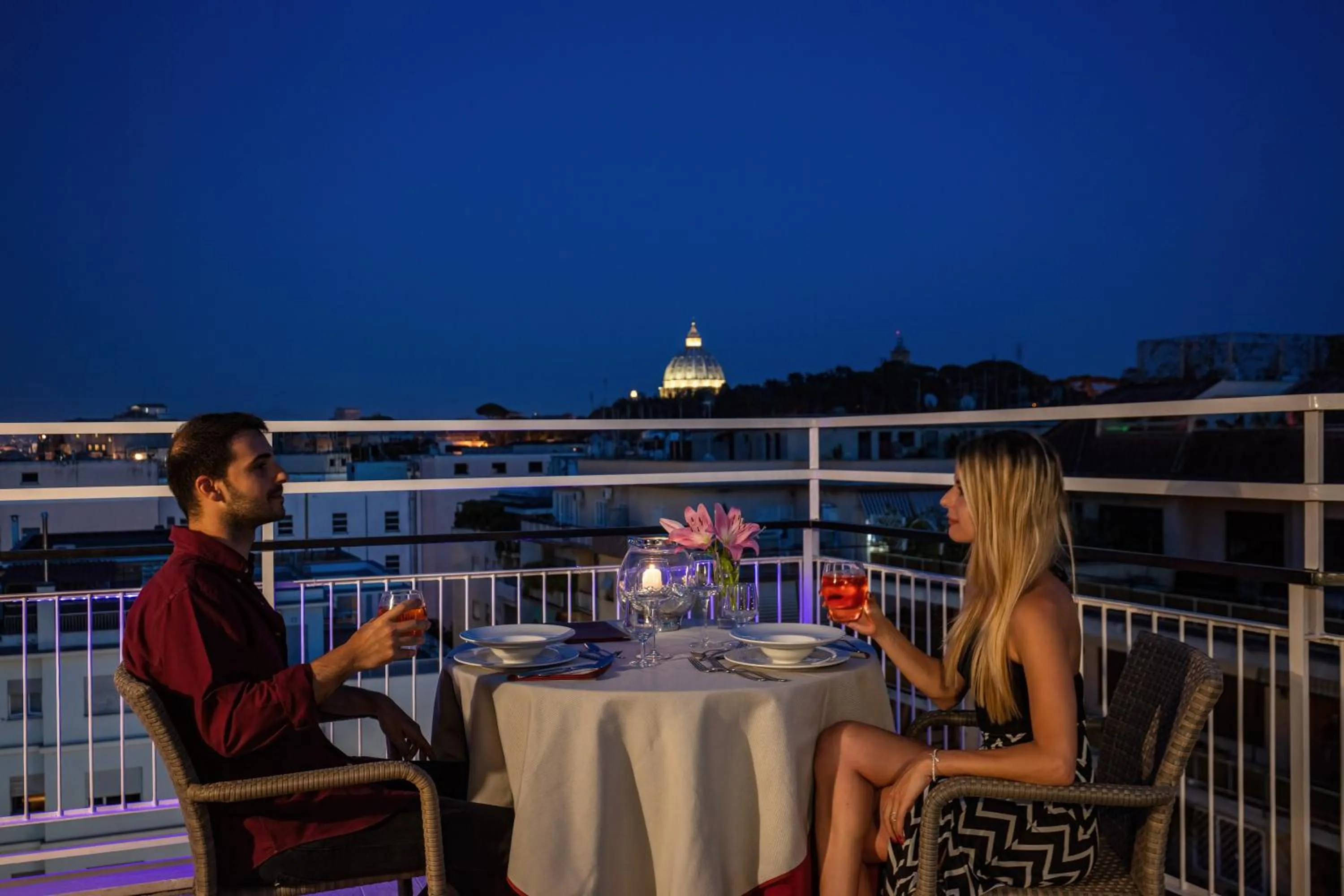 People in Hotel Pacific