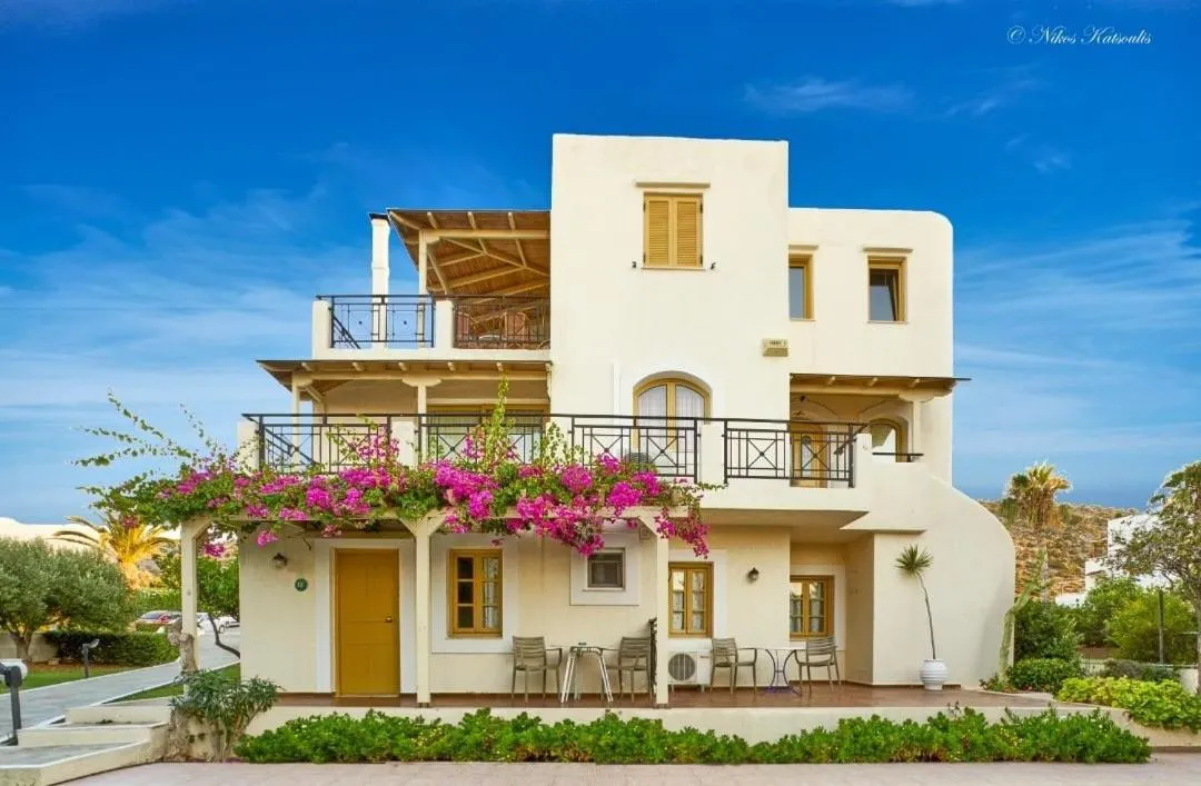 Property building in Sergiani Garden Hotel Apartments