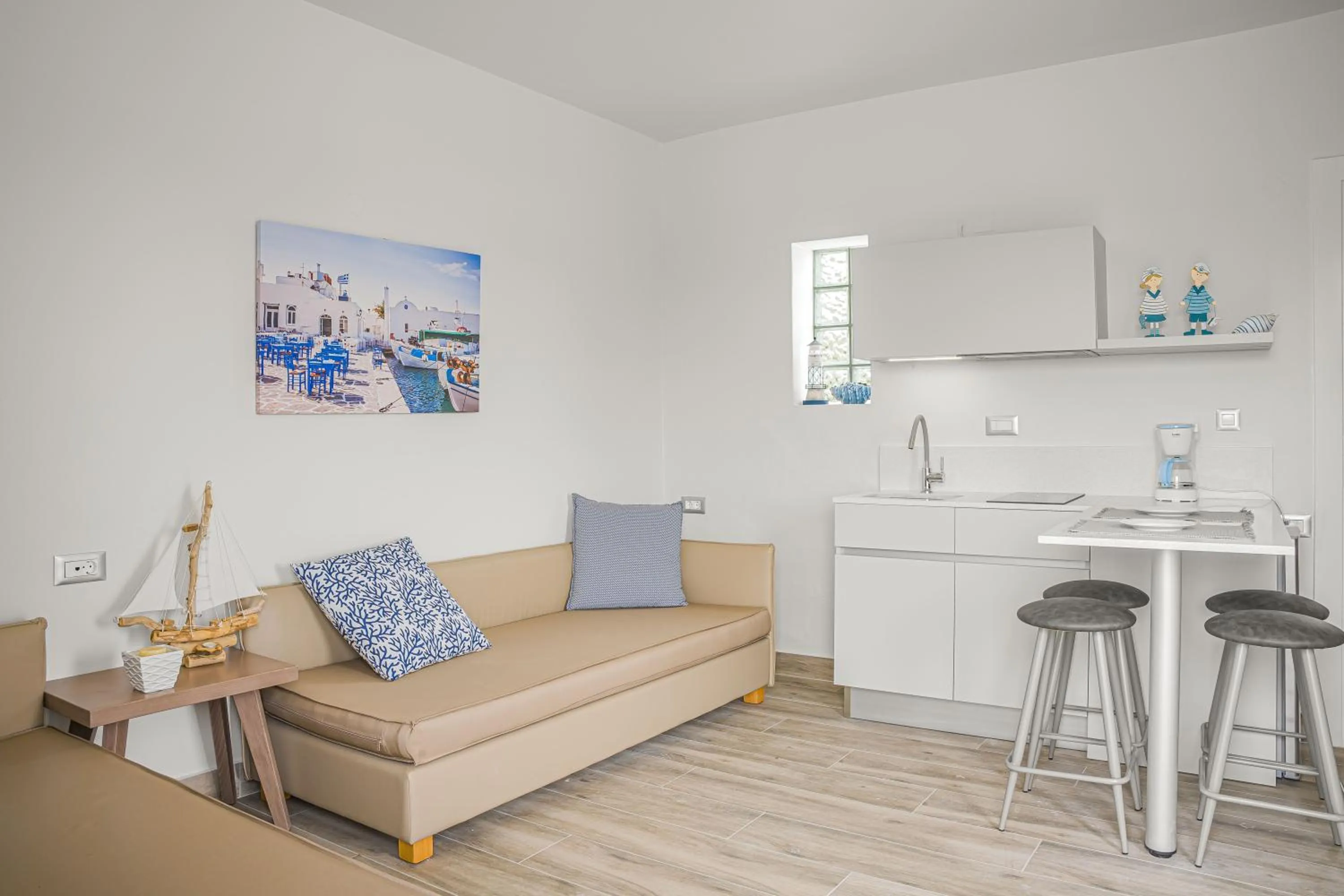 Living room in Sergiani Garden Hotel Apartments
