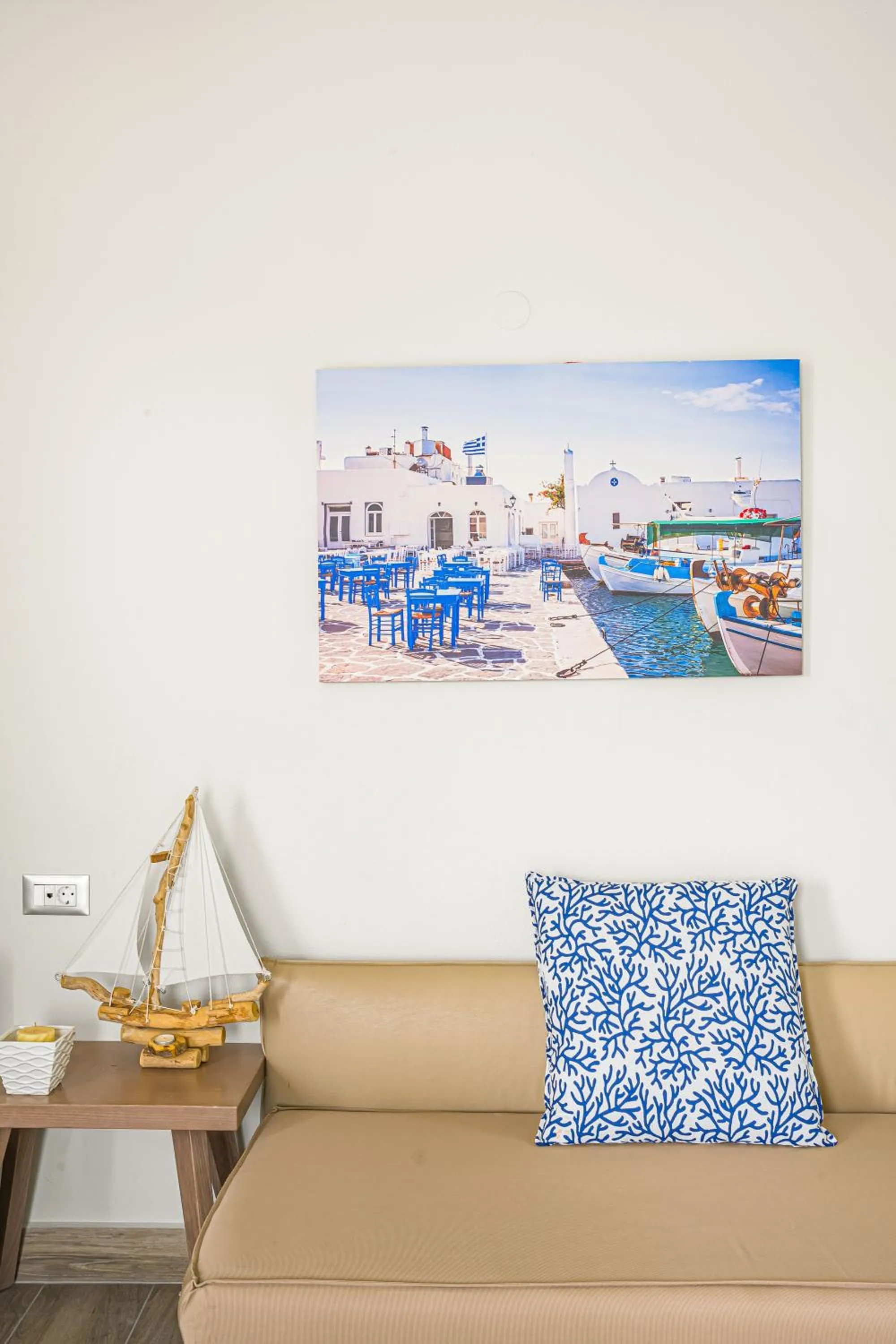 Living room in Sergiani Garden Hotel Apartments