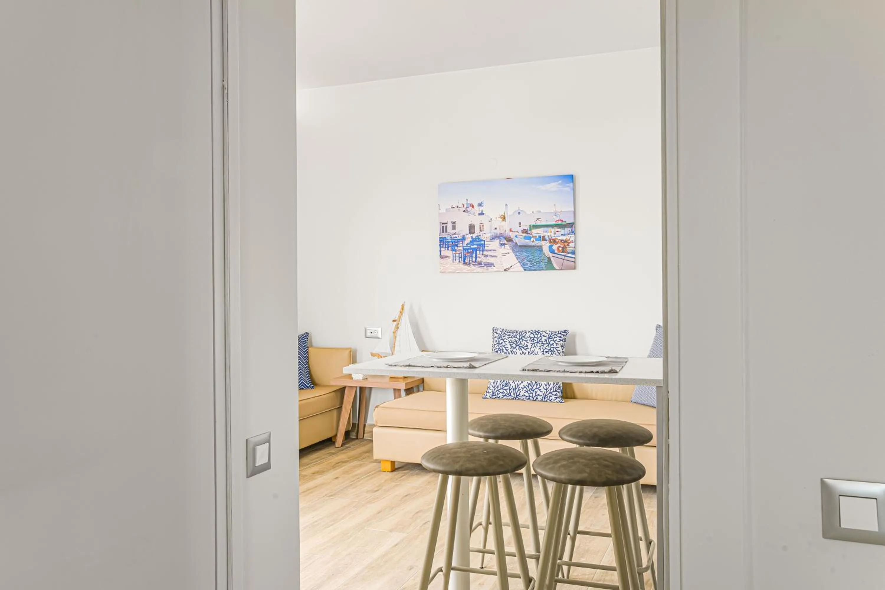 Living room in Sergiani Garden Hotel Apartments