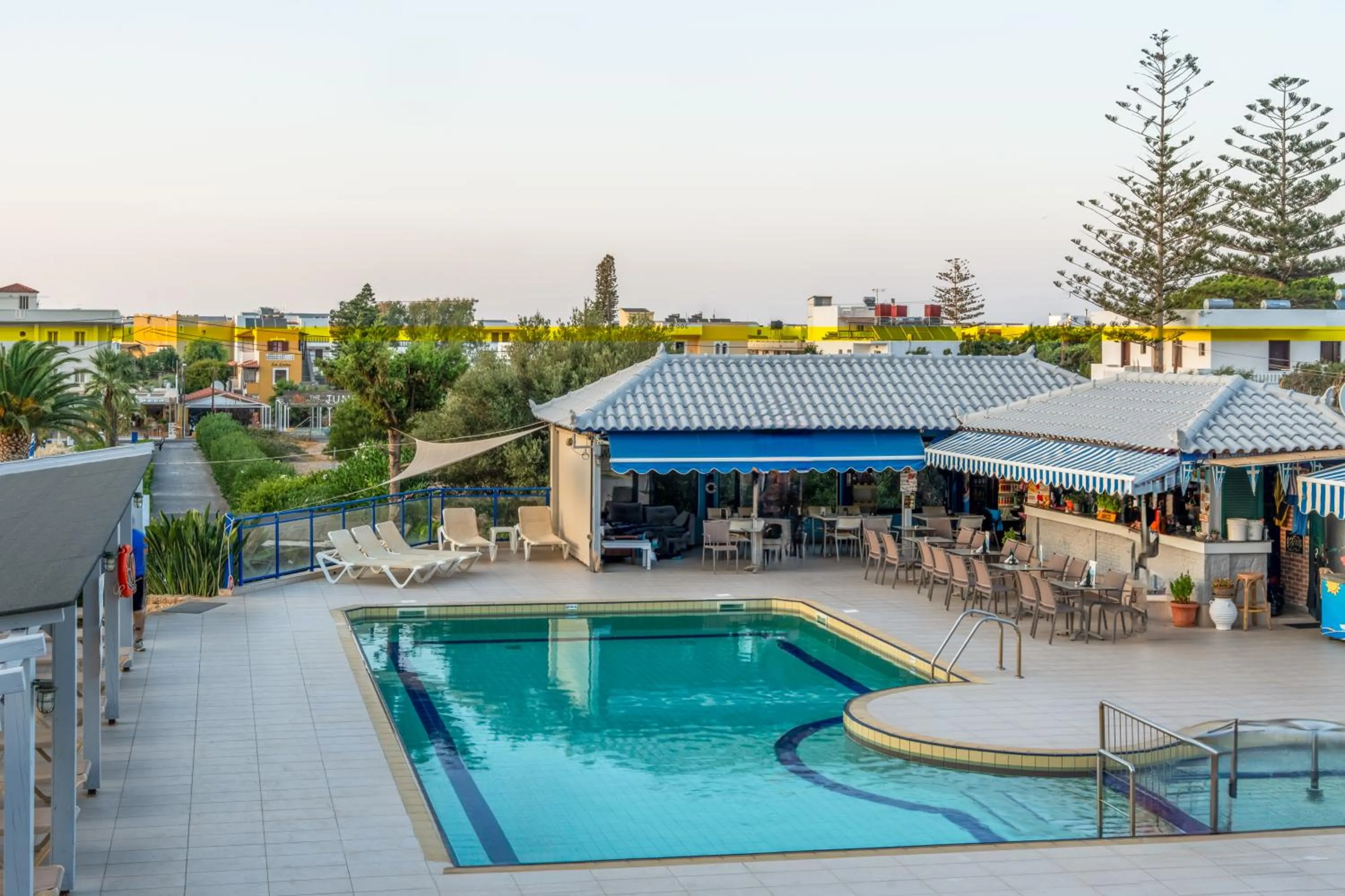 Property building in Sergiani Garden Hotel Apartments