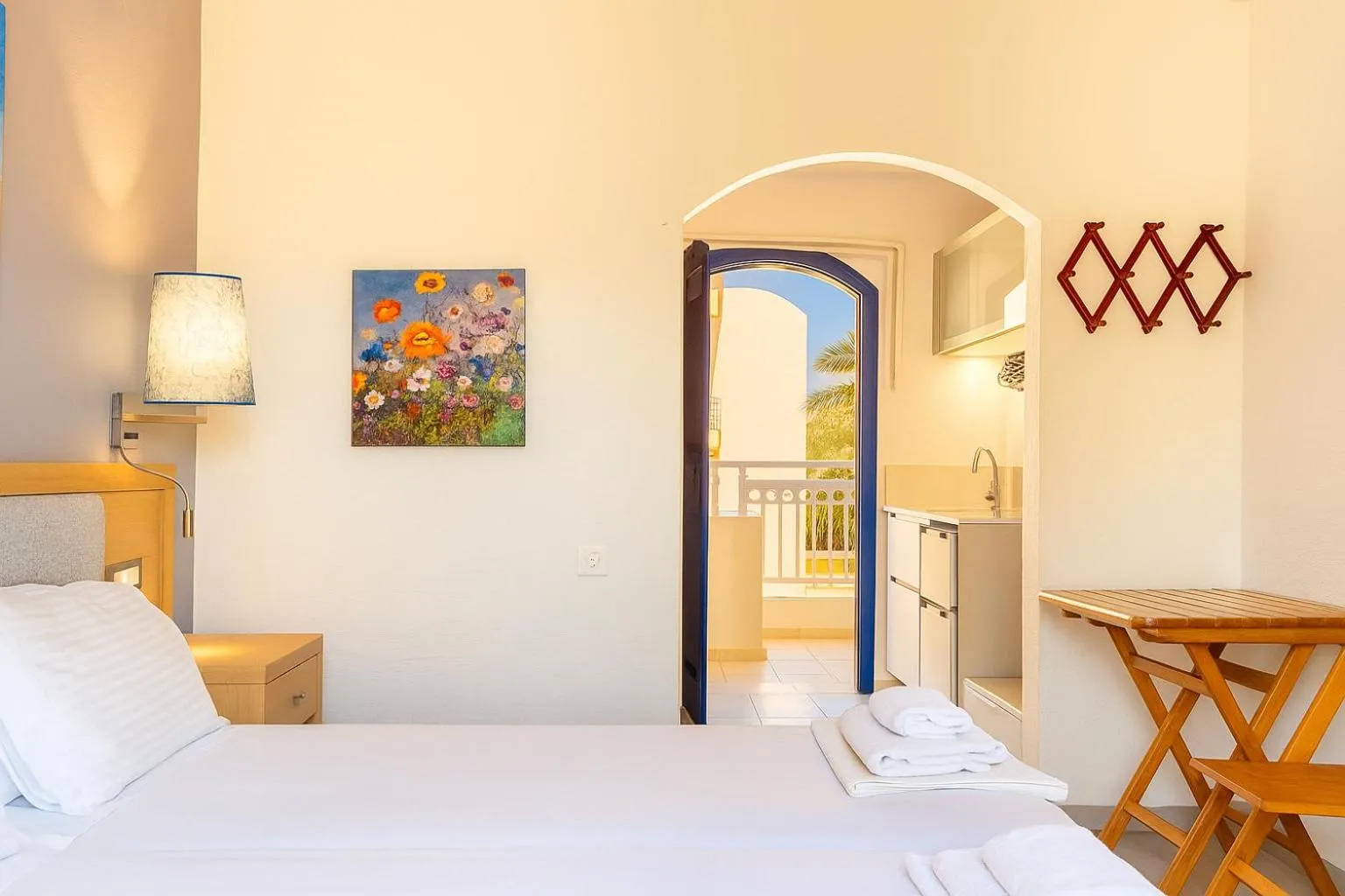 Photo of the whole room, Bed in Sergiani Garden Hotel Apartments