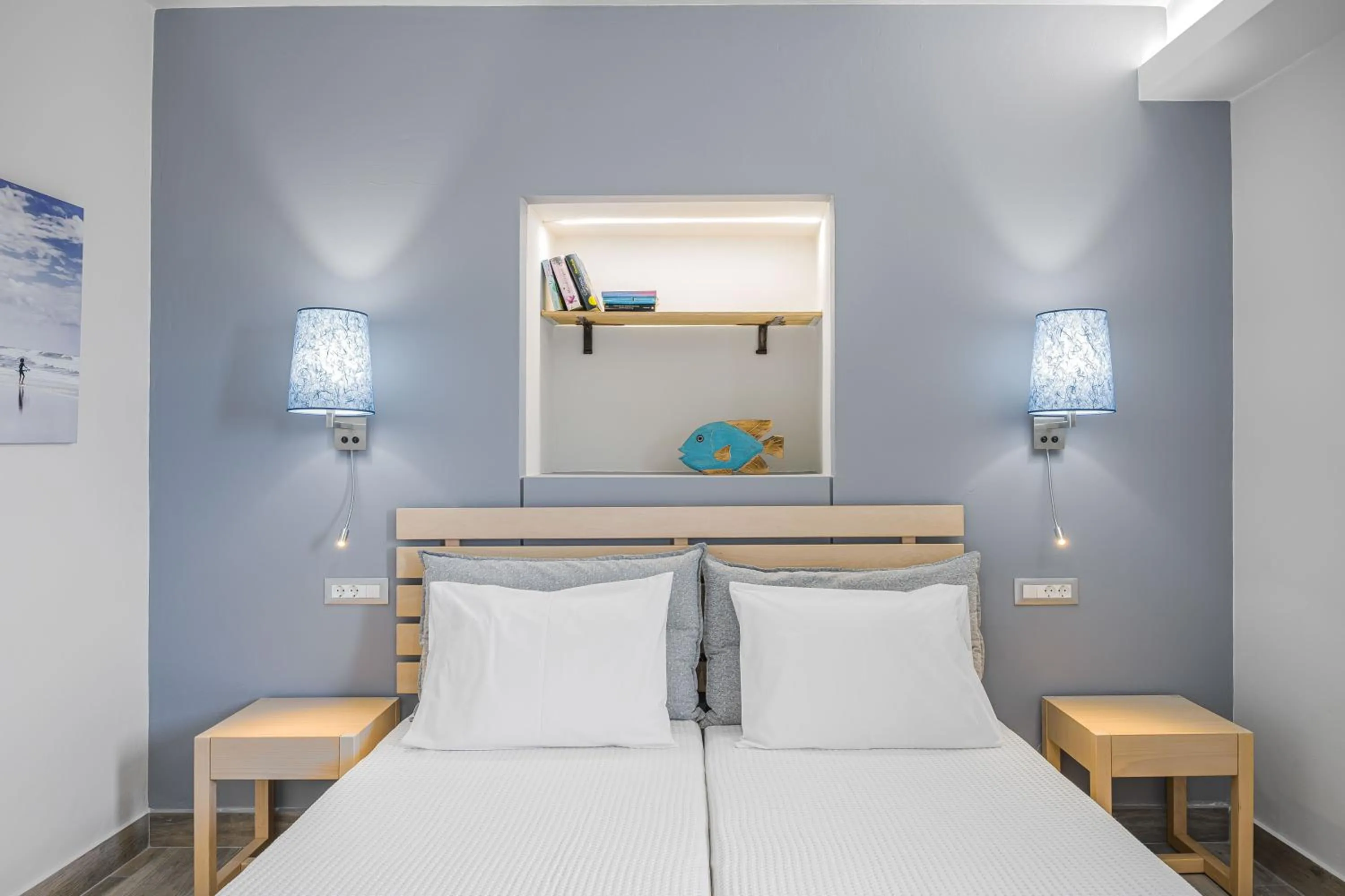 Bedroom, Bed in Sergiani Garden Hotel Apartments