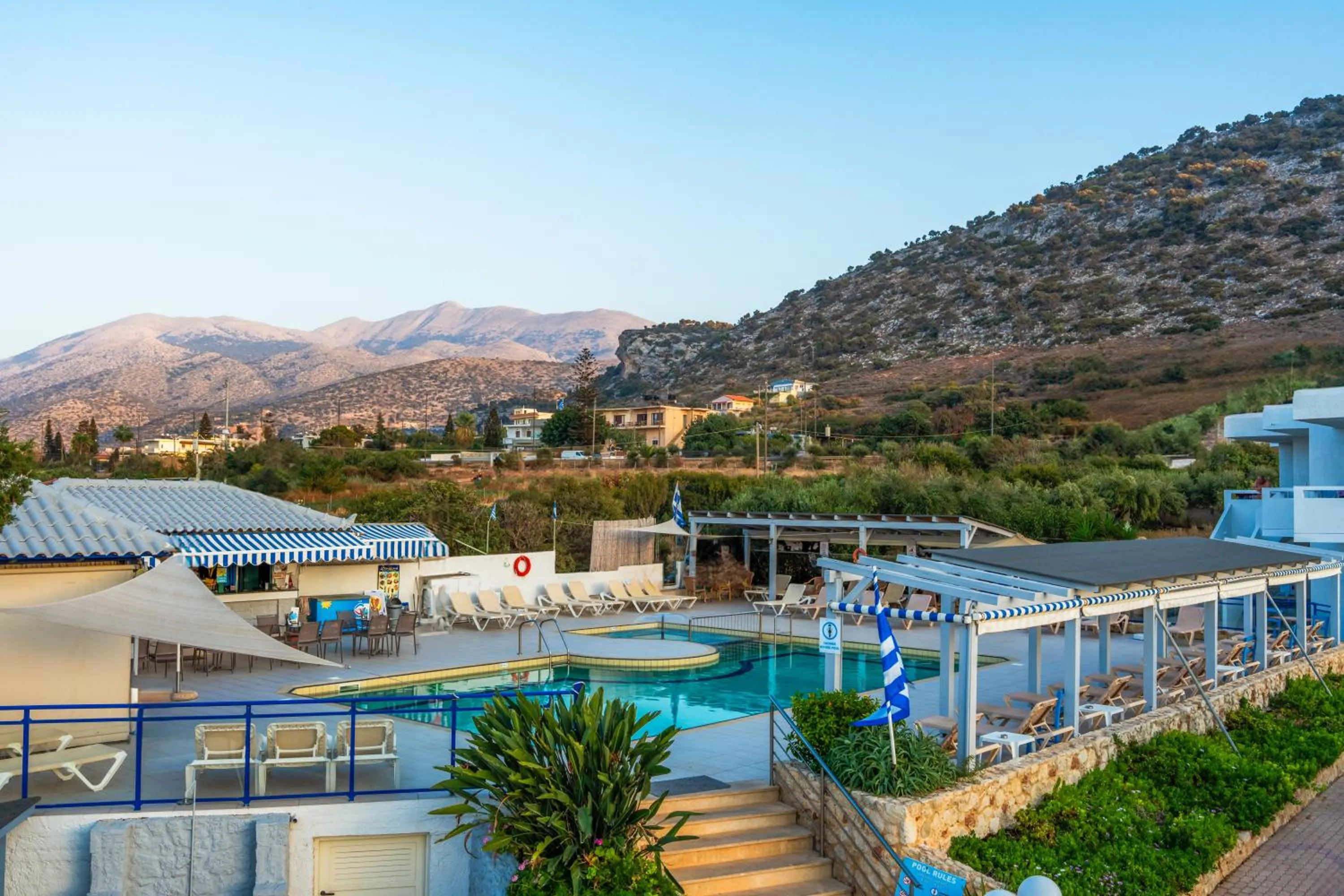 Natural landscape in Sergiani Garden Hotel Apartments