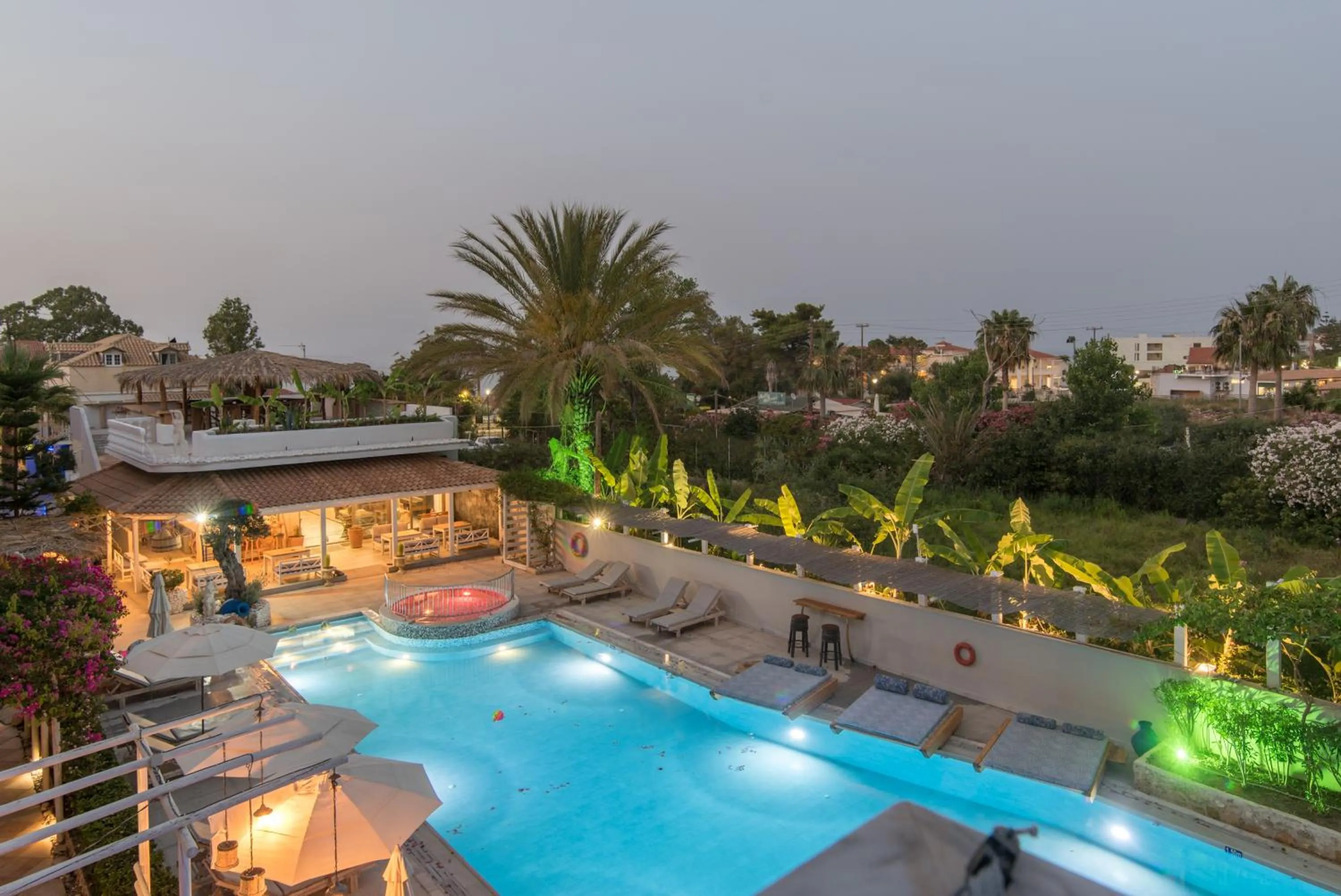 Pool view in Iniohos Zante Hotel & Suites