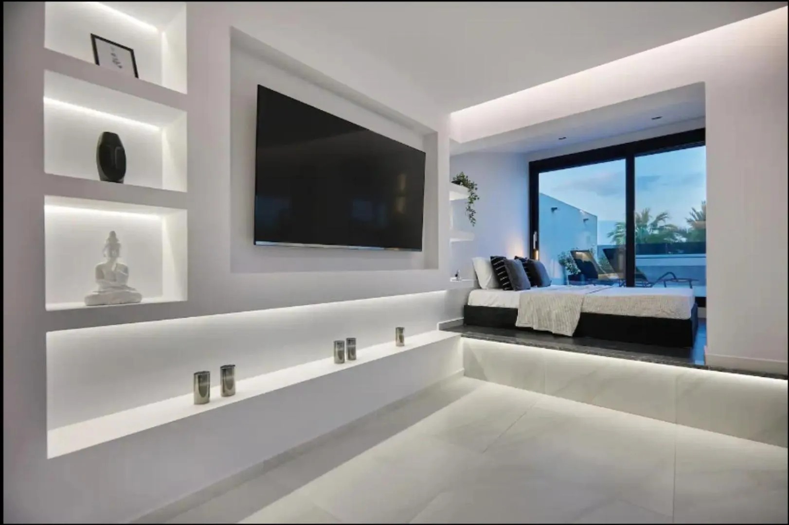 Bed in Iniohos Zante Hotel & Suites