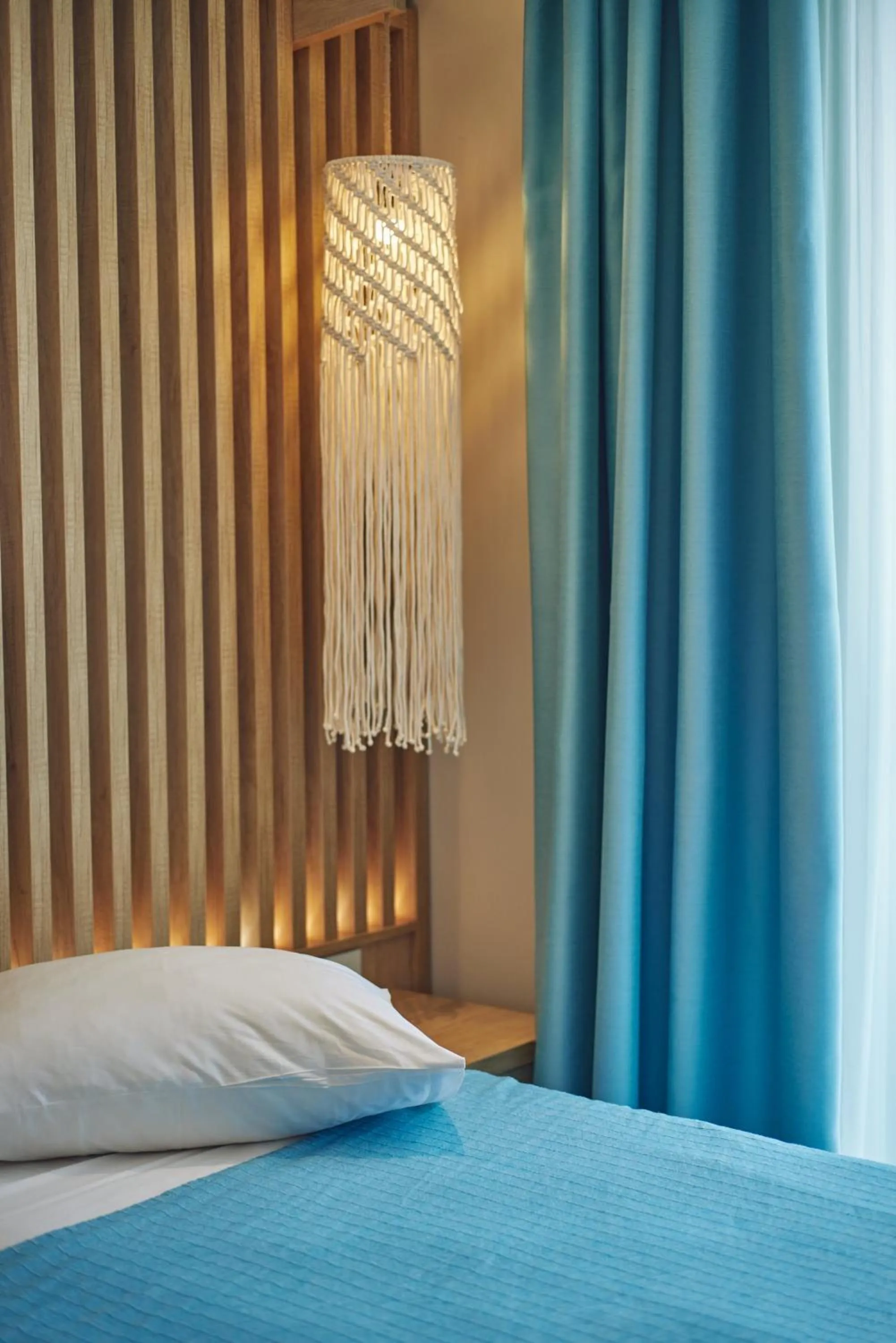 Bed in Iniohos Zante Hotel & Suites