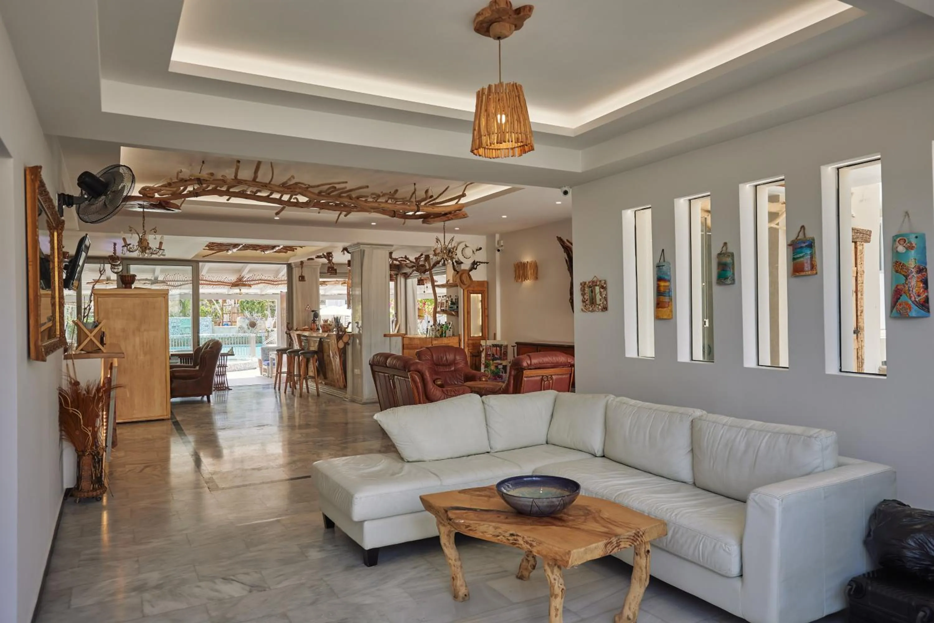 Living room in Iniohos Zante Hotel & Suites