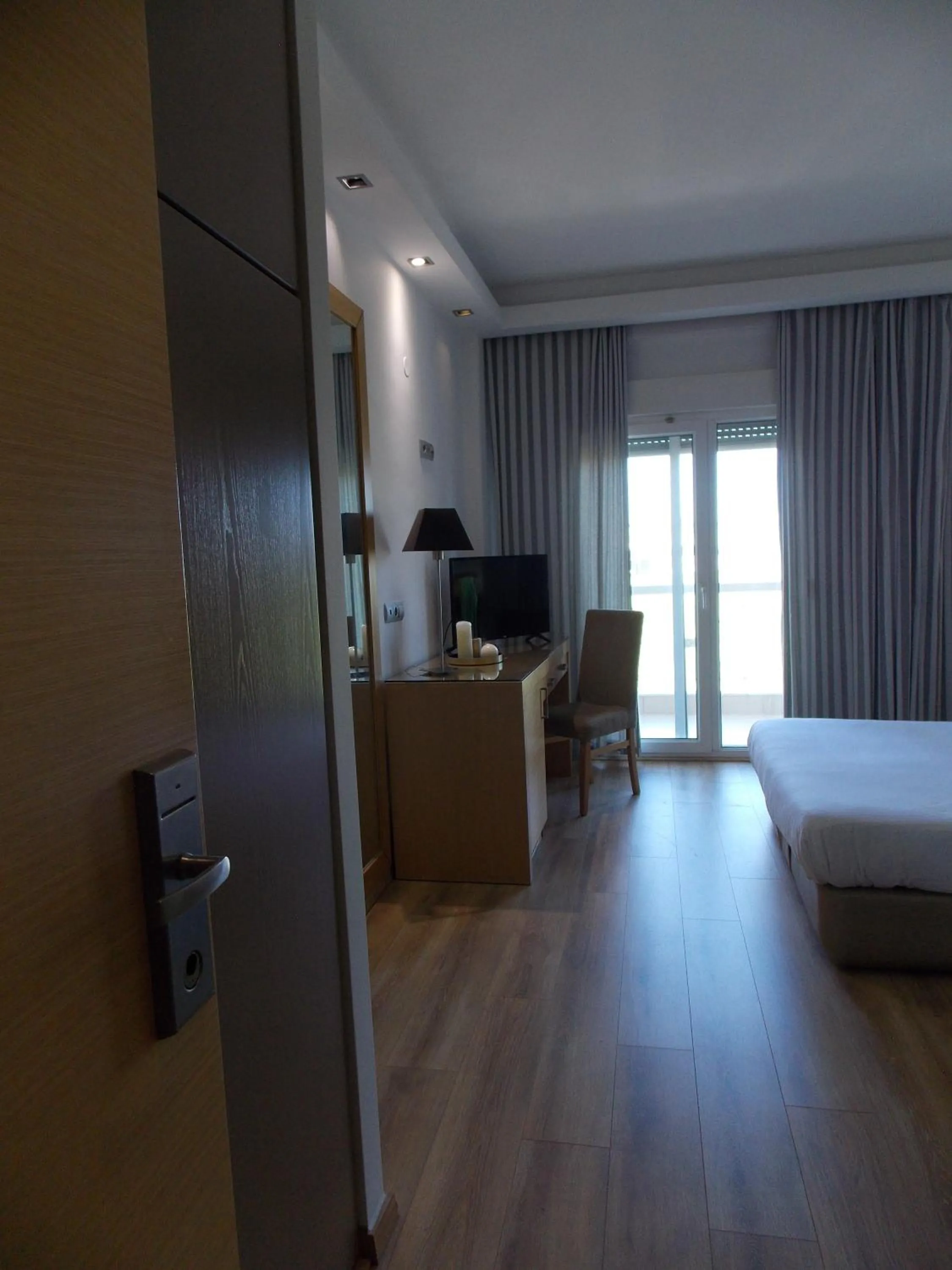 Bedroom, Bed in Hotel Alexandros