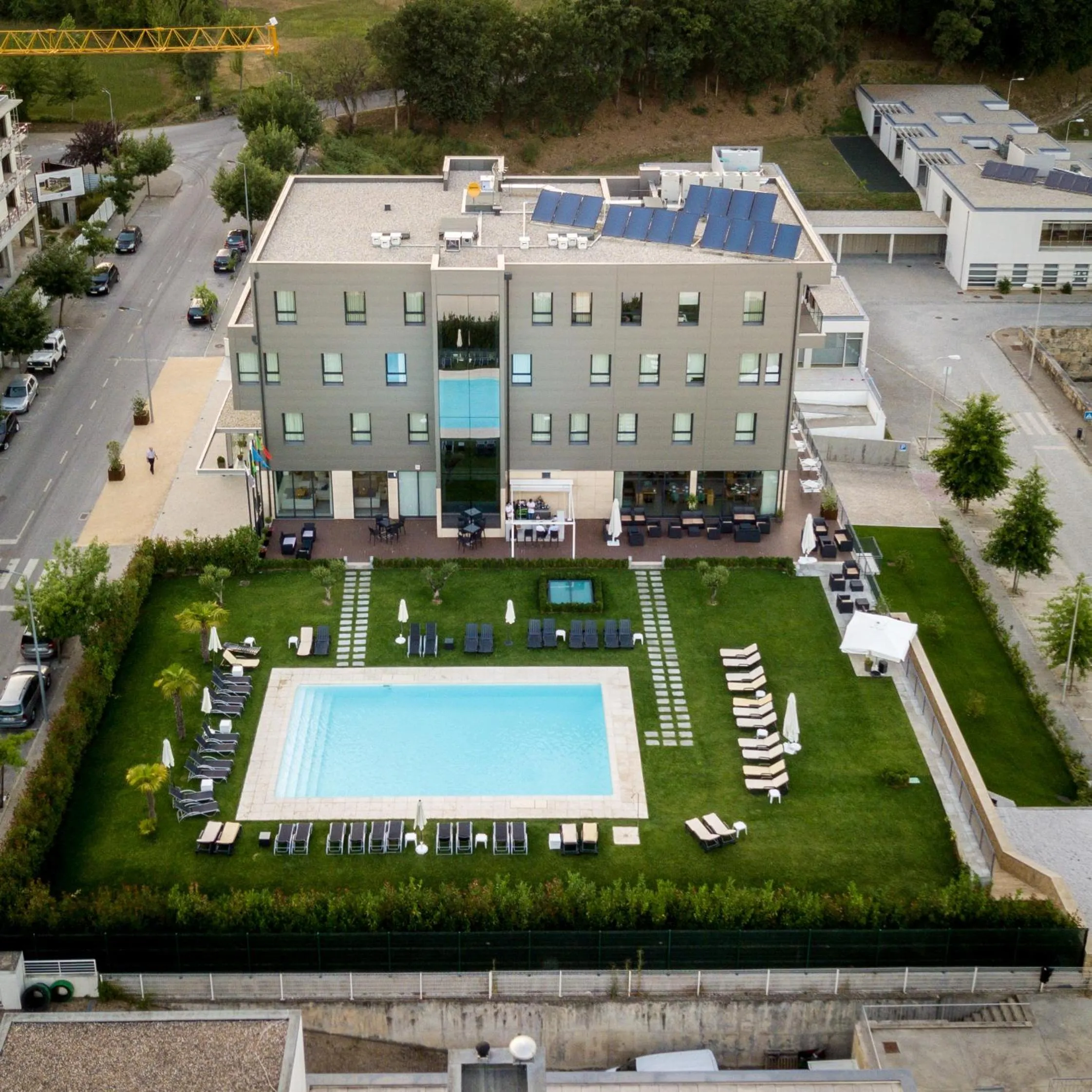 Bird's eye view in Lam Hotel Celorico de Basto