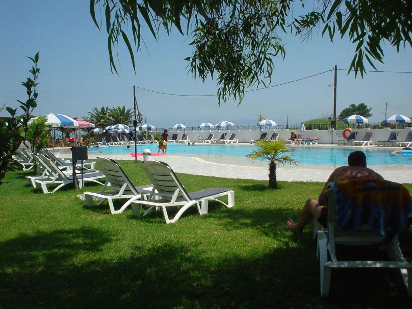 Swimming pool in Ninos On The Beach Hotel