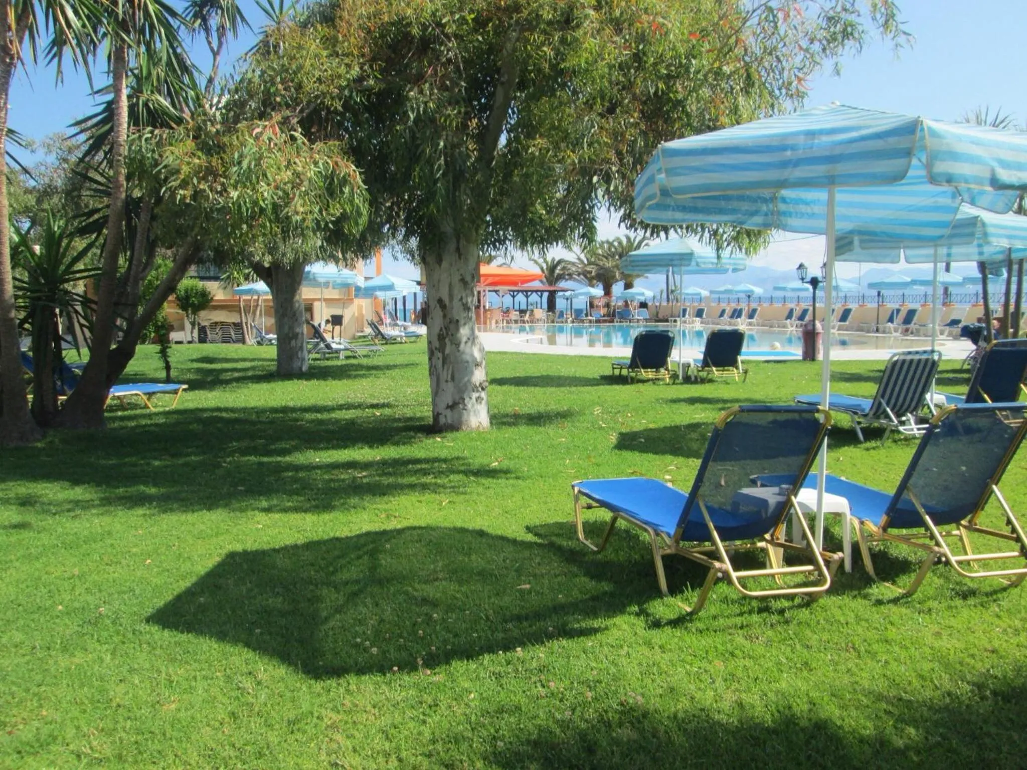 Swimming pool in Ninos On The Beach Hotel