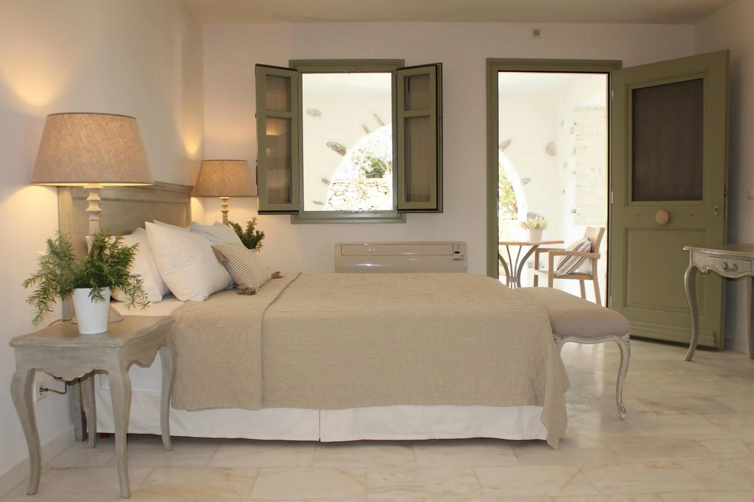 Bed in Saint Andrea Seaside Resort - Adults Only