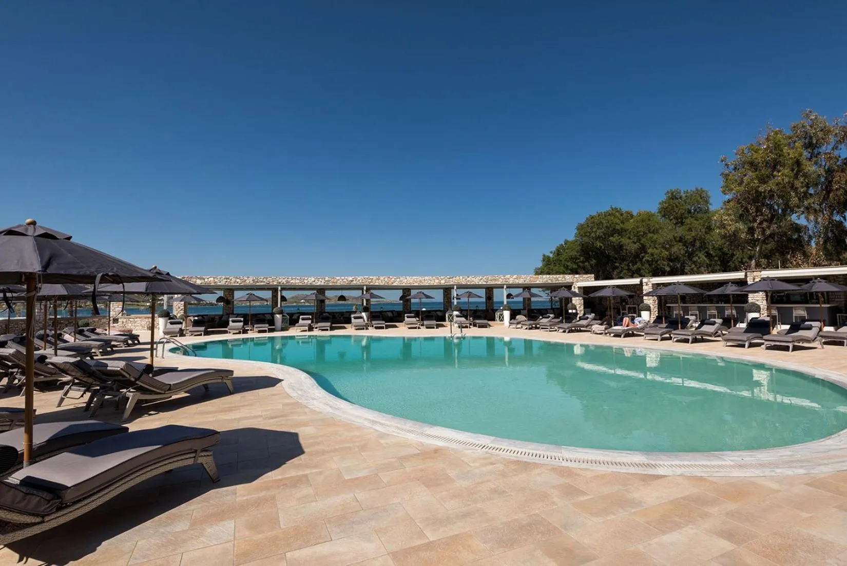 Swimming pool in Saint Andrea Seaside Resort - Adults Only
