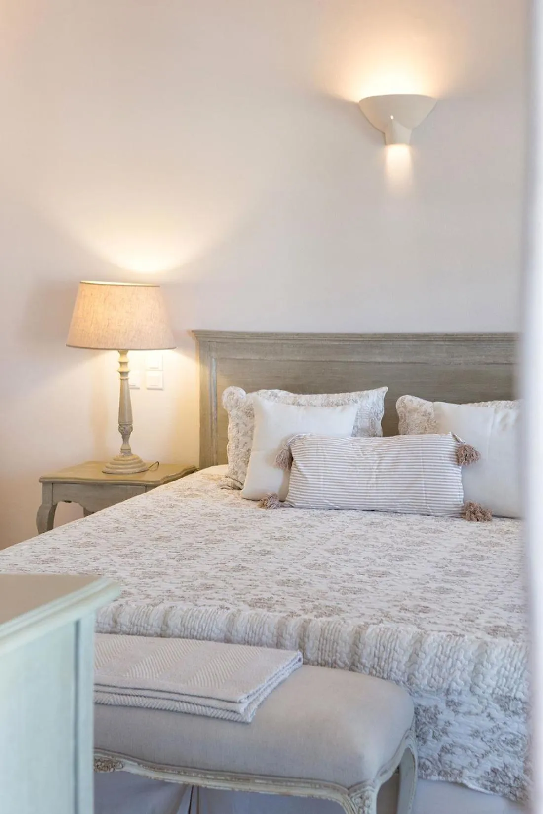 Bed in Saint Andrea Seaside Resort - Adults Only