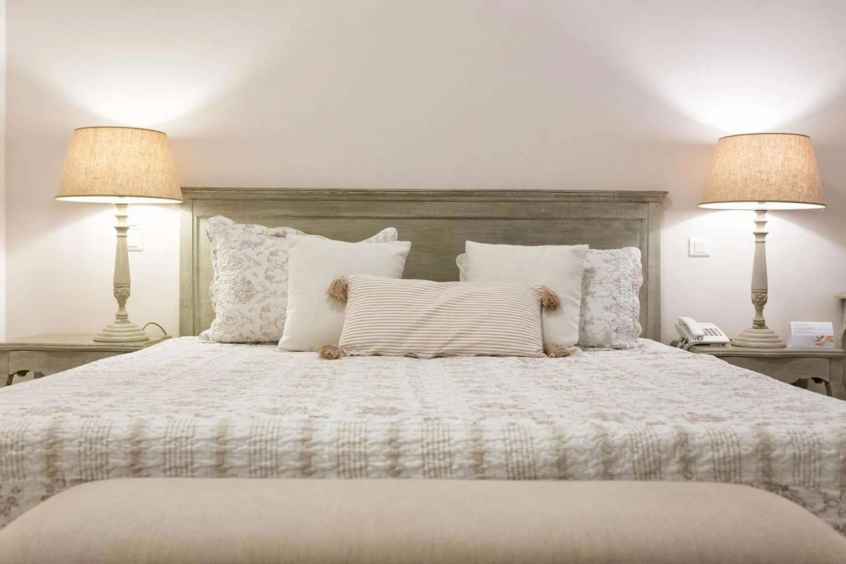 Bed in Saint Andrea Seaside Resort - Adults Only