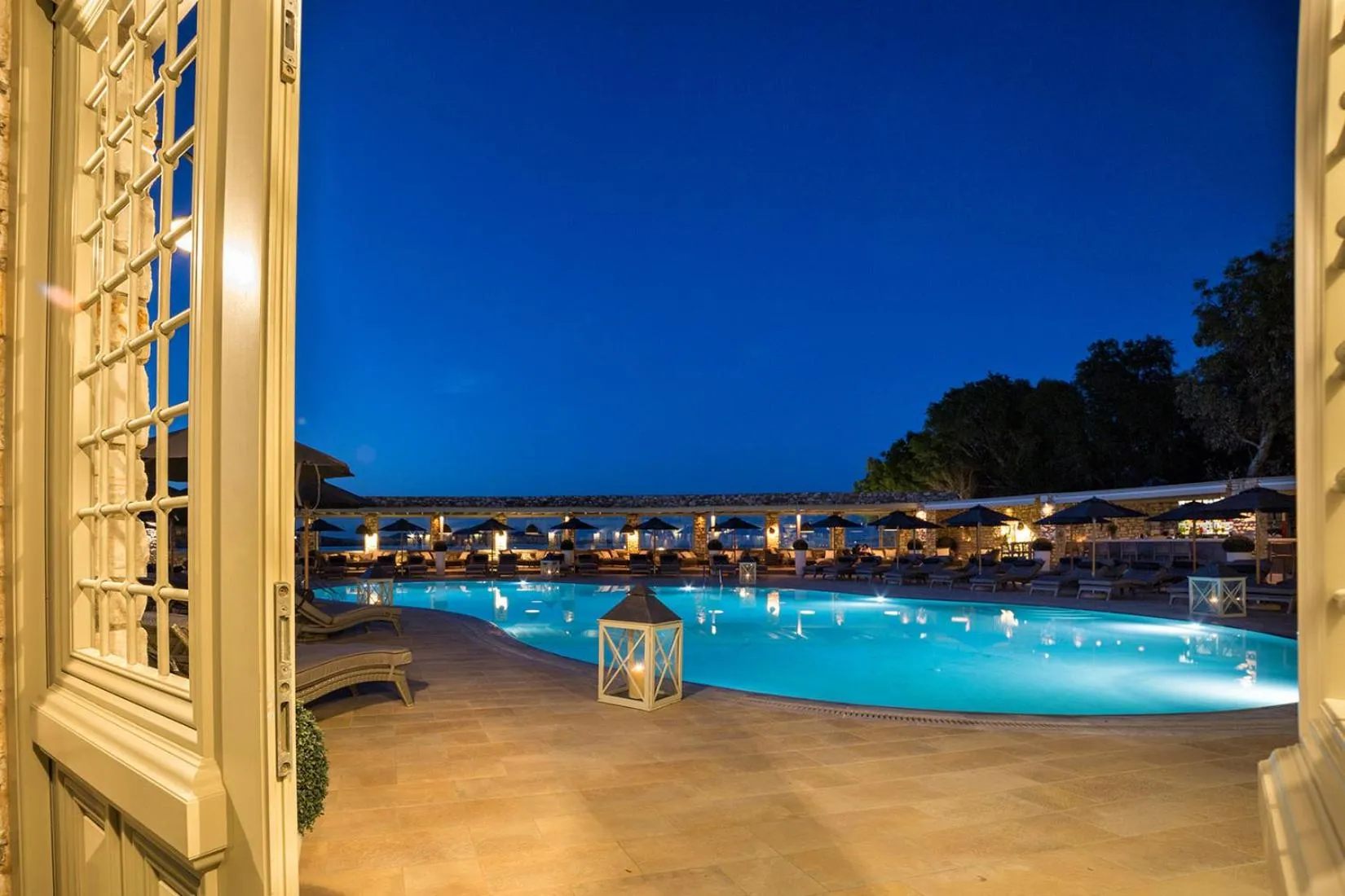 Swimming pool in Saint Andrea Seaside Resort - Adults Only