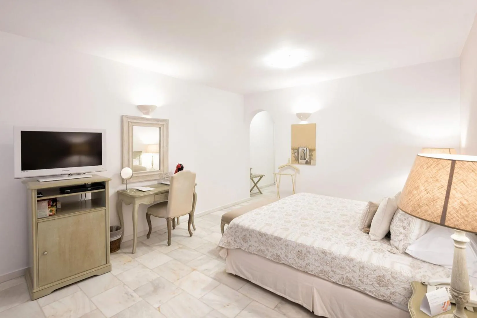 Bed in Saint Andrea Seaside Resort - Adults Only