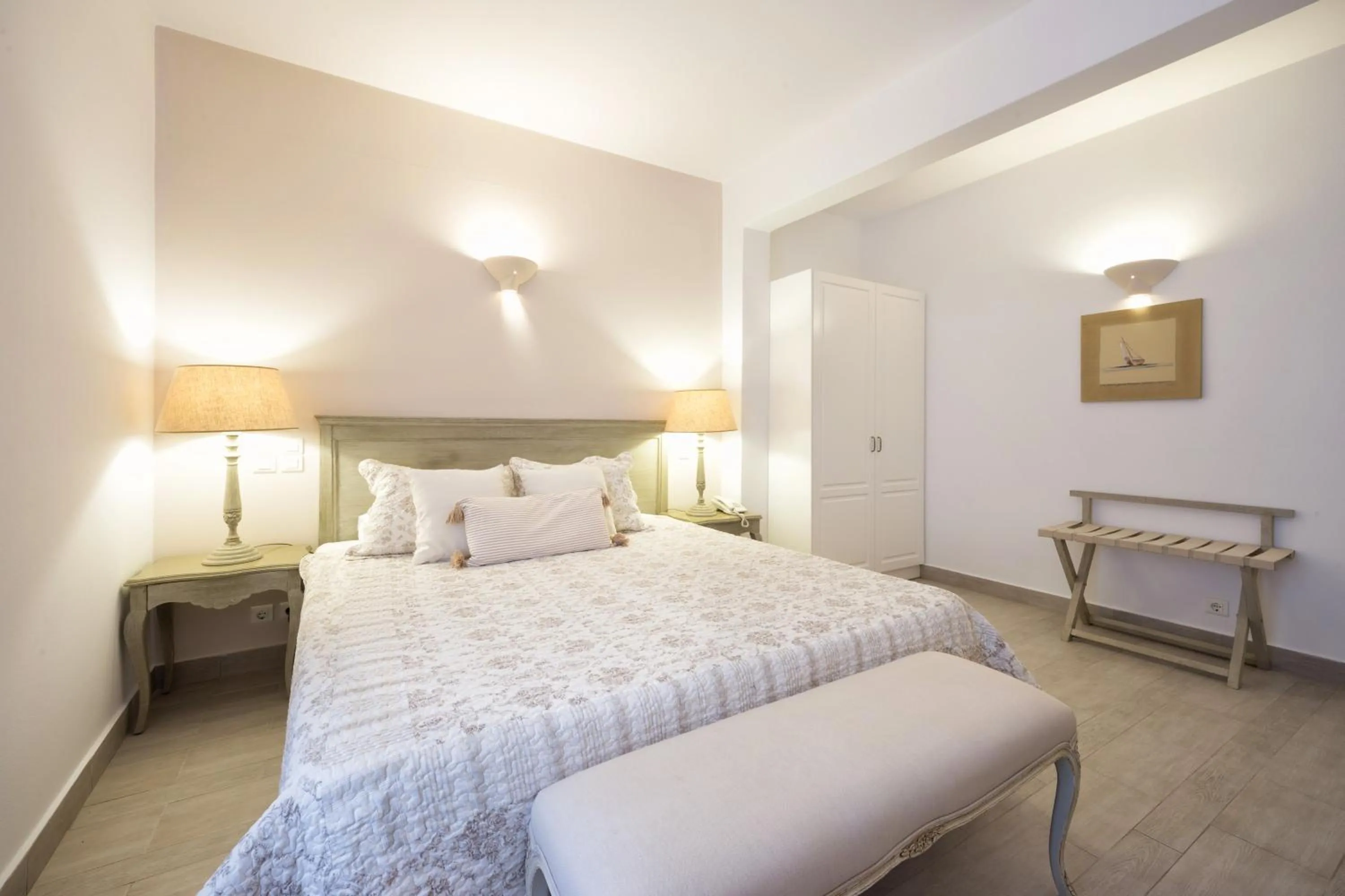 Bed in Saint Andrea Seaside Resort - Adults Only
