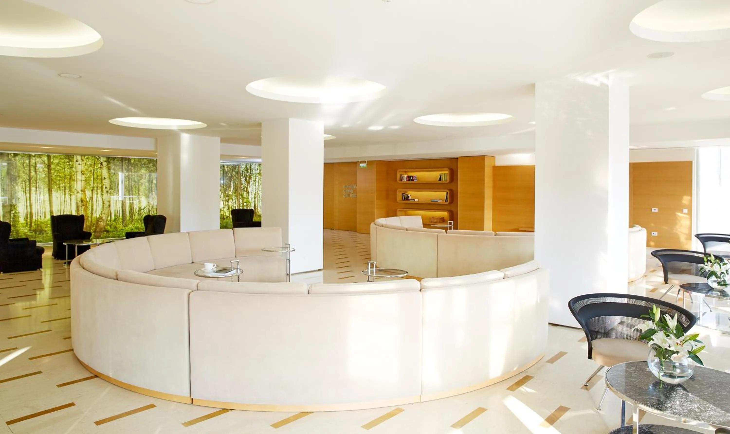 Communal lounge/ TV room in Lucy Hotel