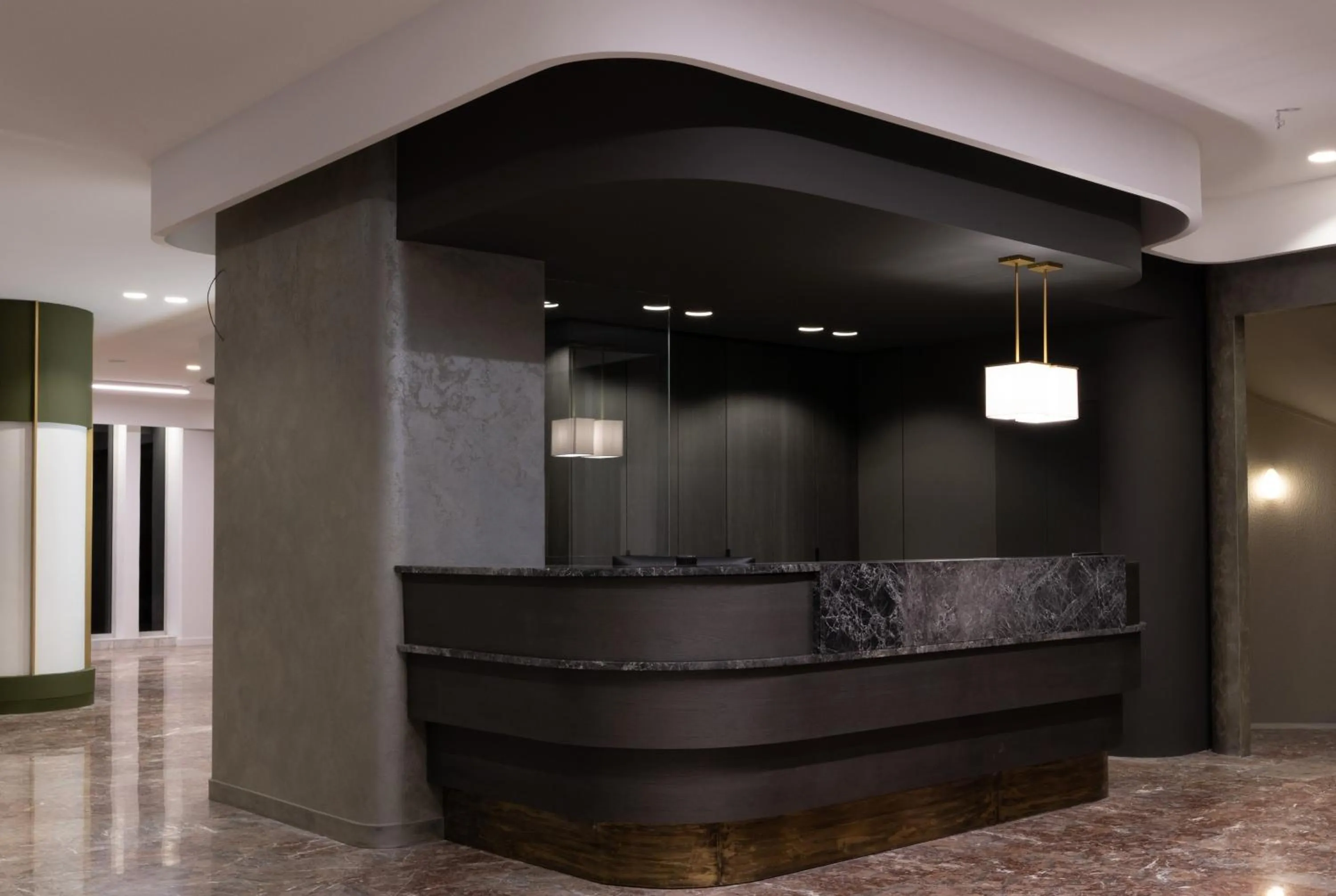 Lobby or reception in Nestos Hotel