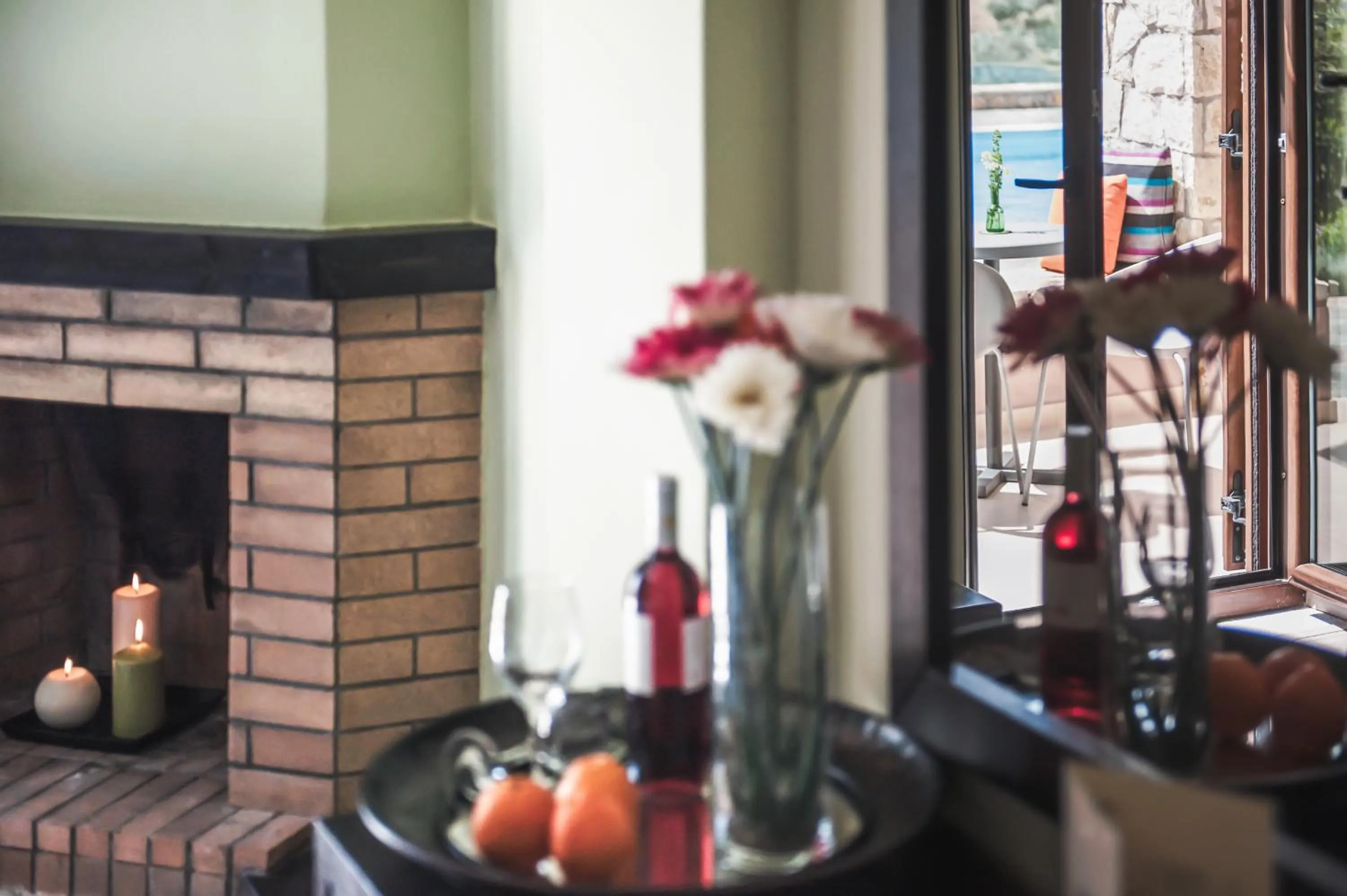 Decorative detail in Perivoli Country Hotel & Retreat