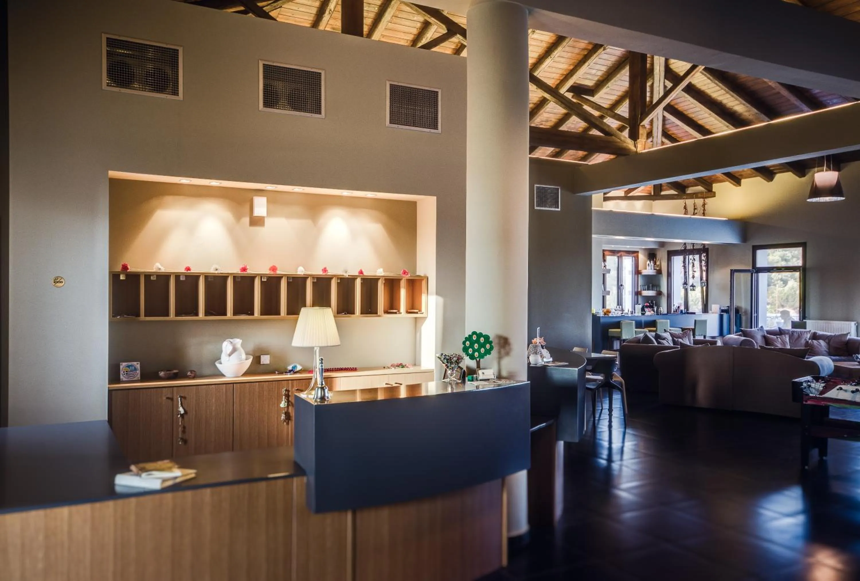 Lobby or reception in Perivoli Country Hotel & Retreat