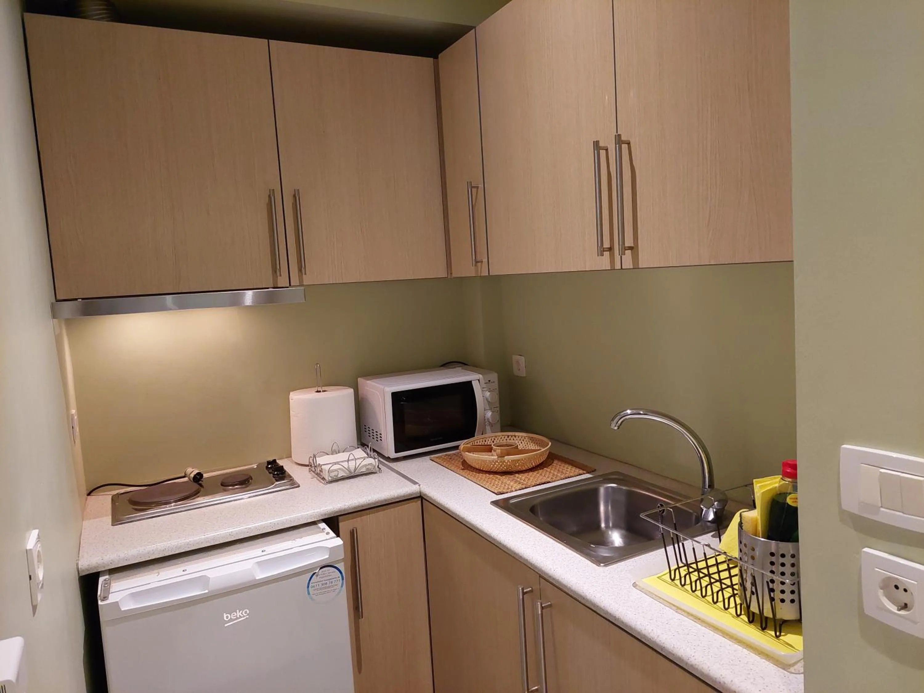 Kitchen or kitchenette in Perivoli Country Hotel & Retreat