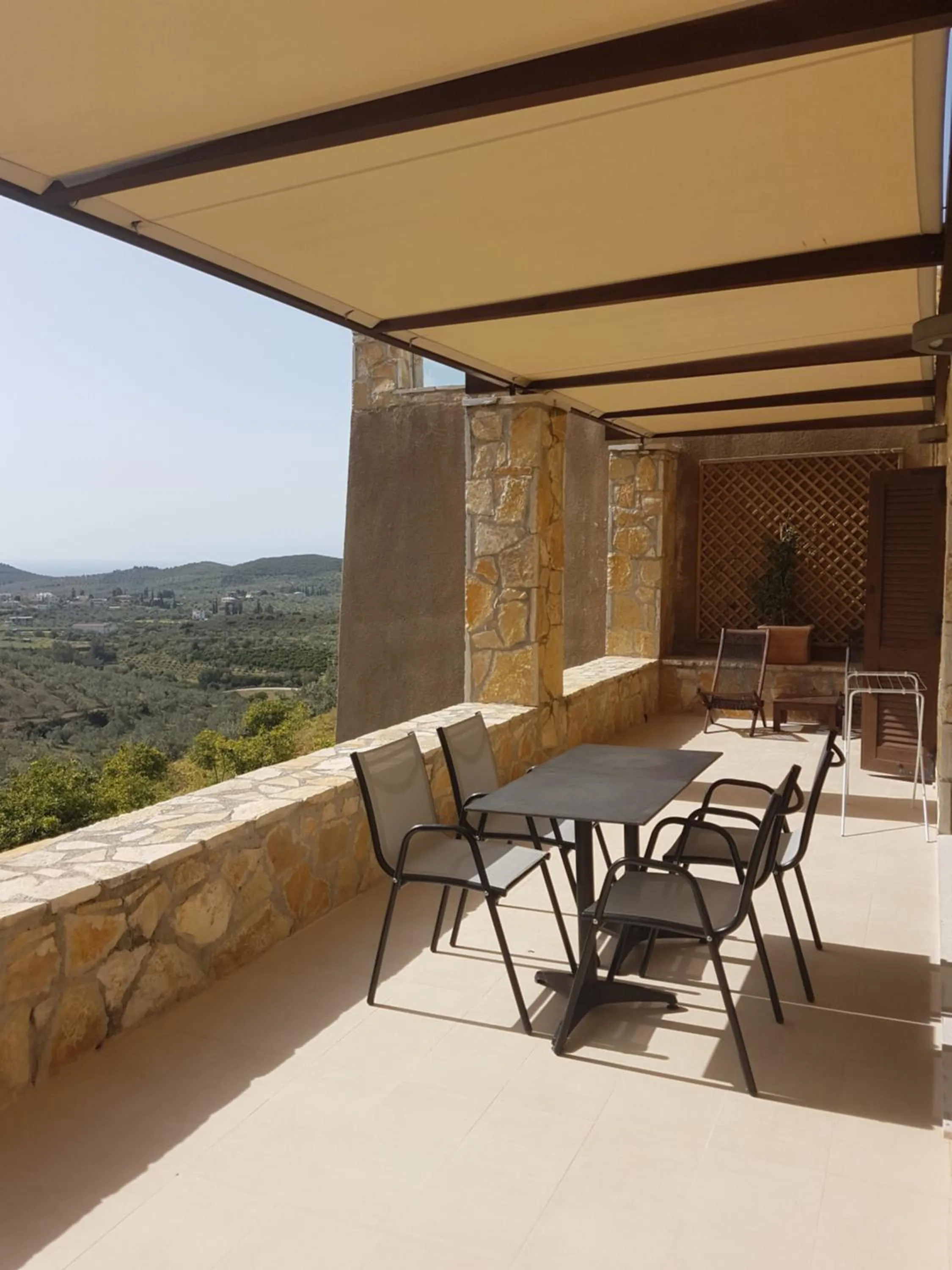 Balcony/Terrace in Perivoli Country Hotel & Retreat