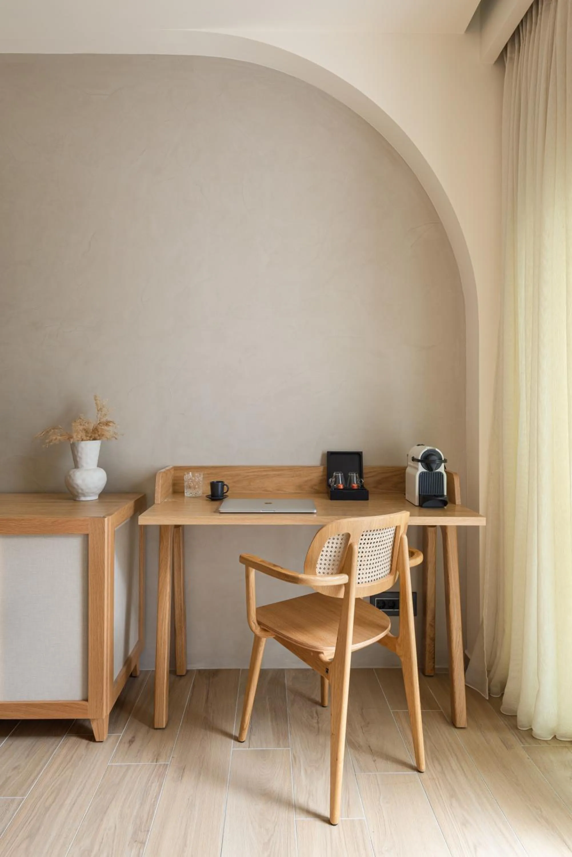 Living room in Antigoni Seaside Resort