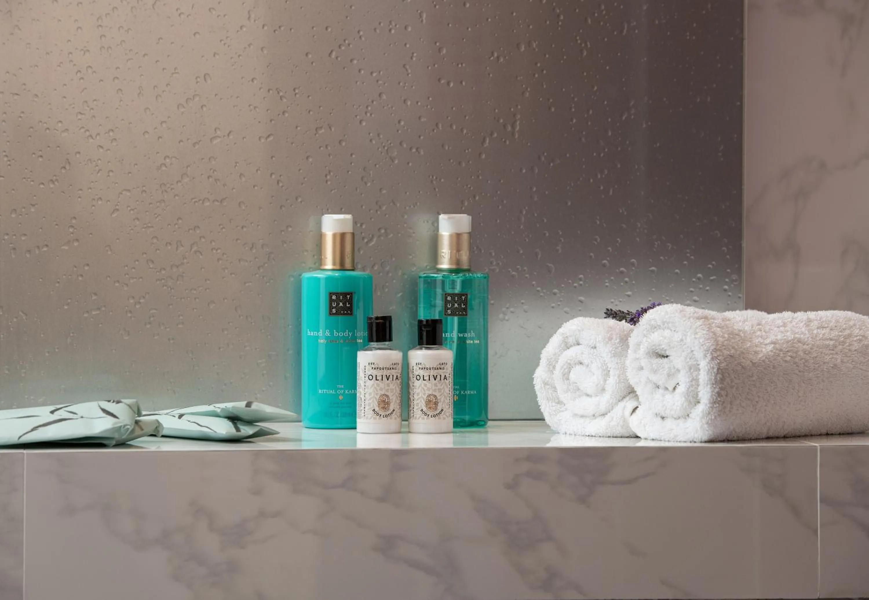 Bathroom in Antigoni Seaside Resort