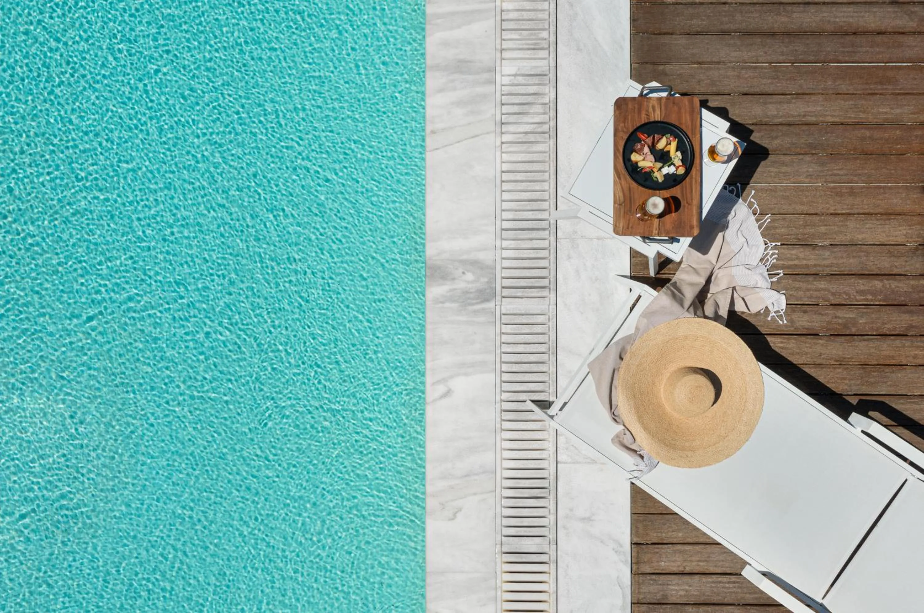 Swimming pool in Antigoni Seaside Resort