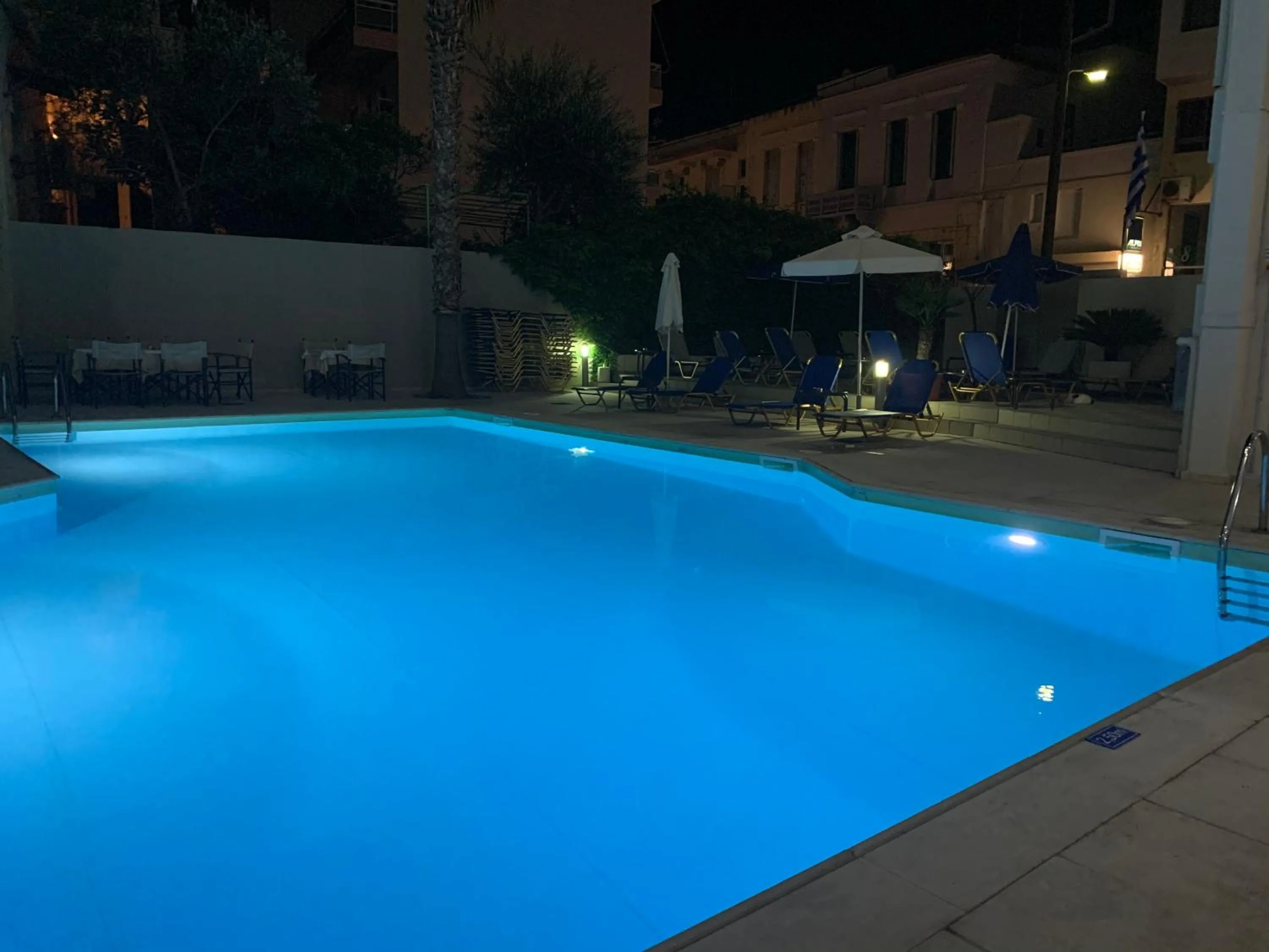 Swimming pool in Jason Hotel Apartments