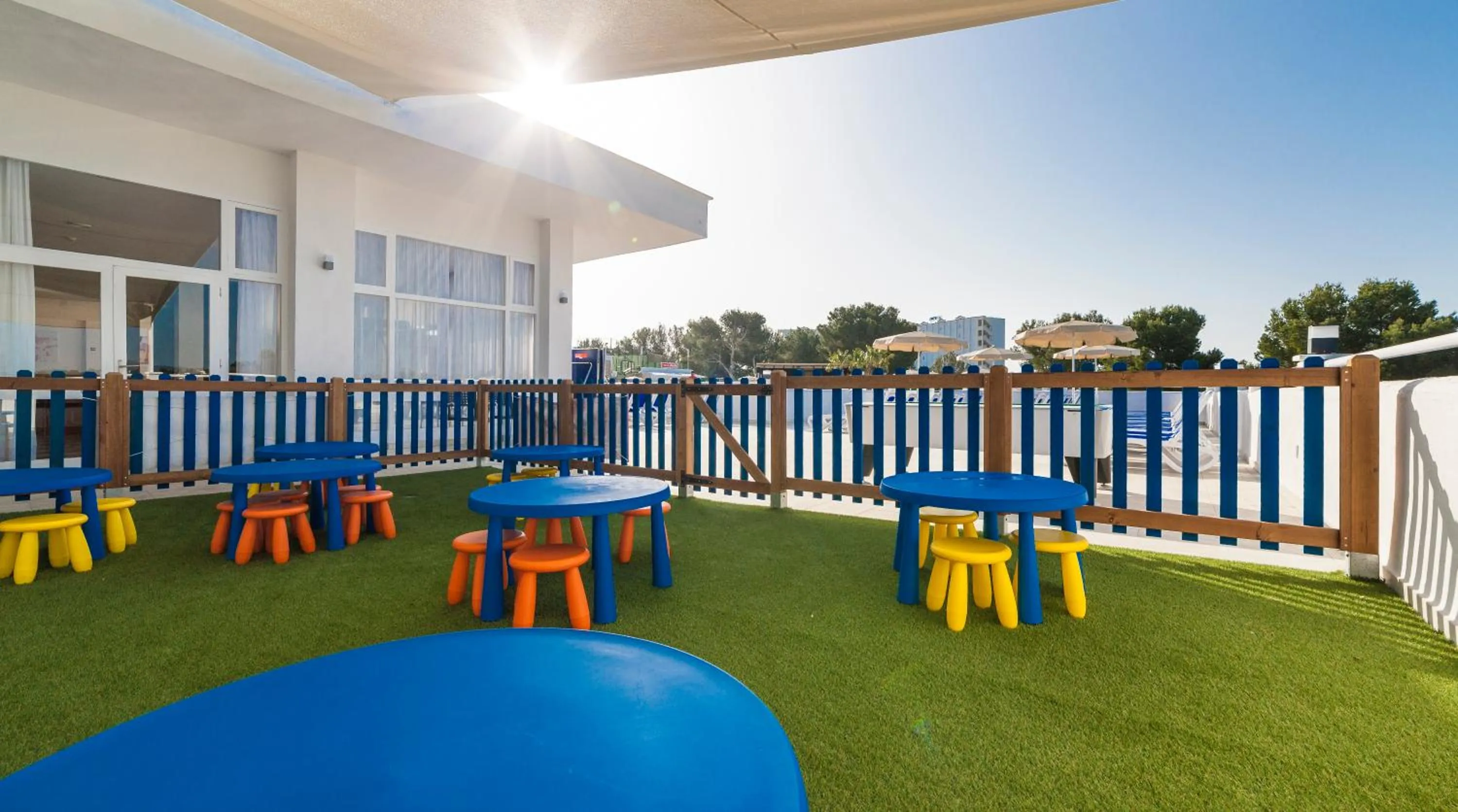 Children play ground in Globales Samoa