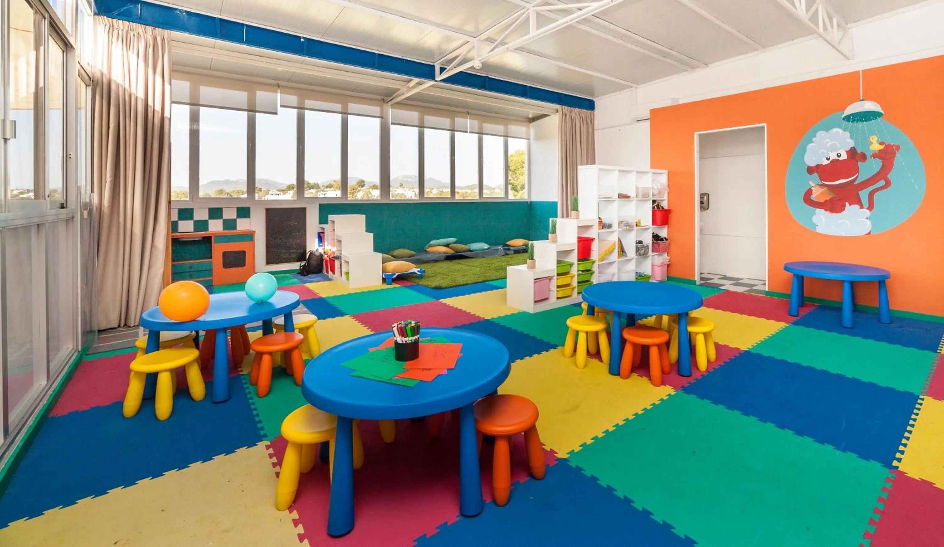 Children play ground in Globales Samoa