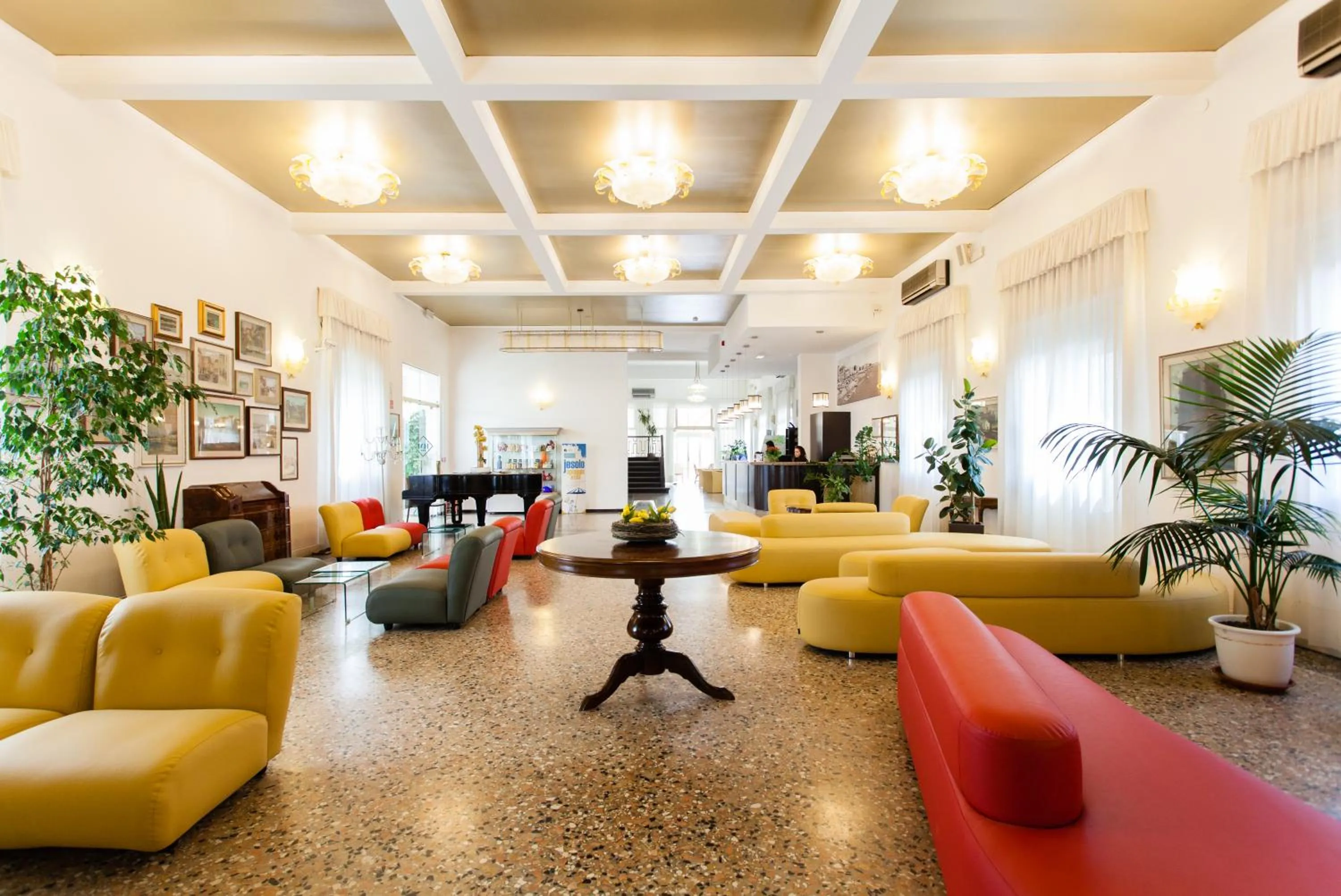 Lobby or reception in Hotel Marina