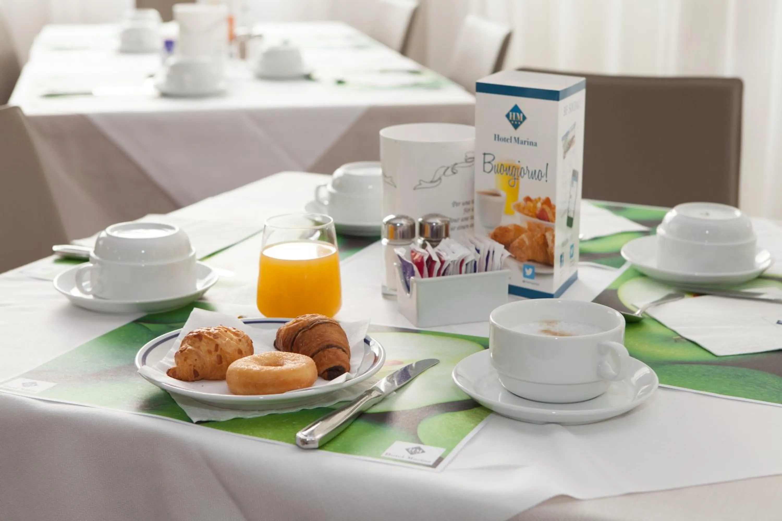 Breakfast in Hotel Marina