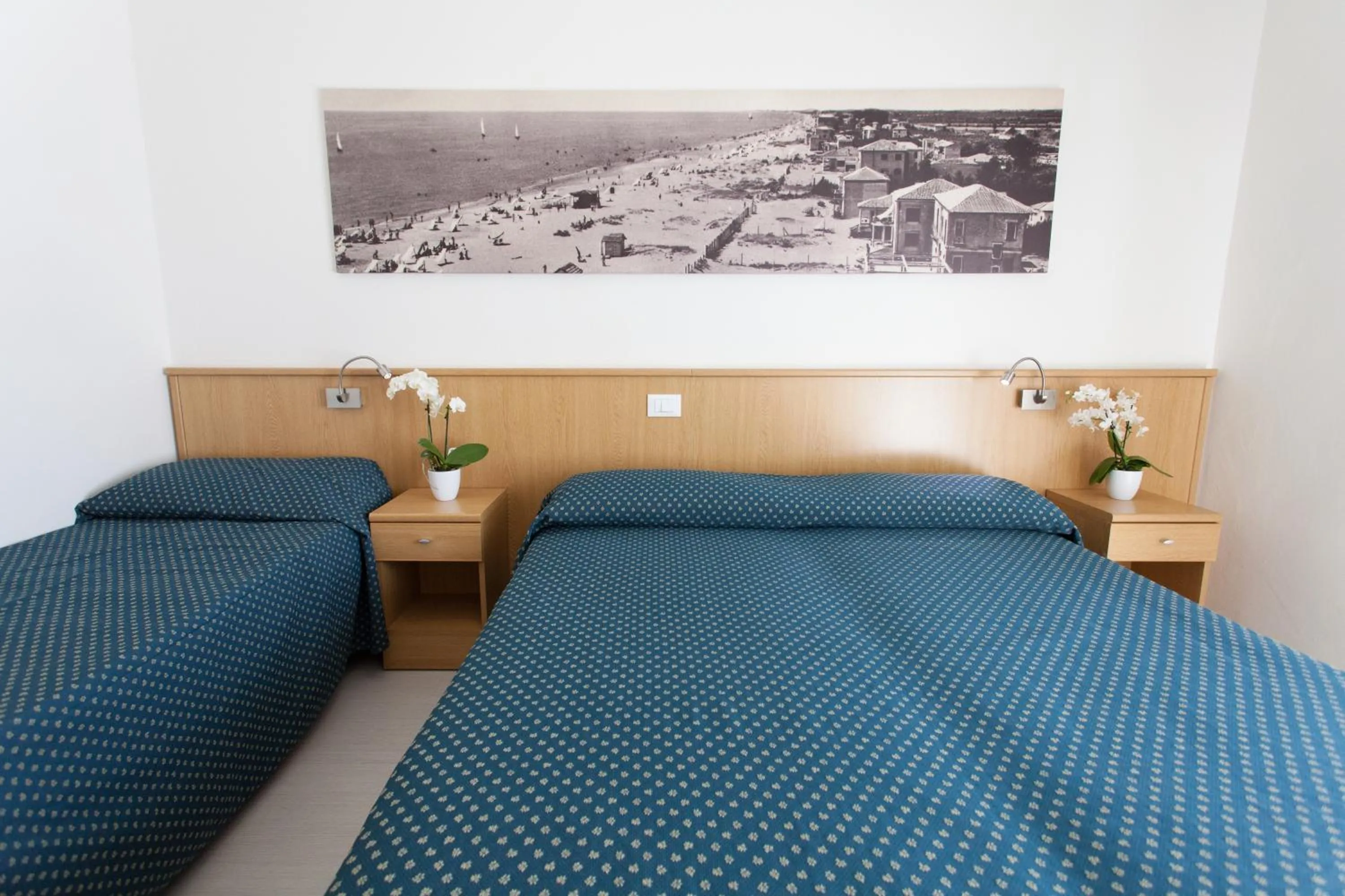 Bed in Hotel Marina