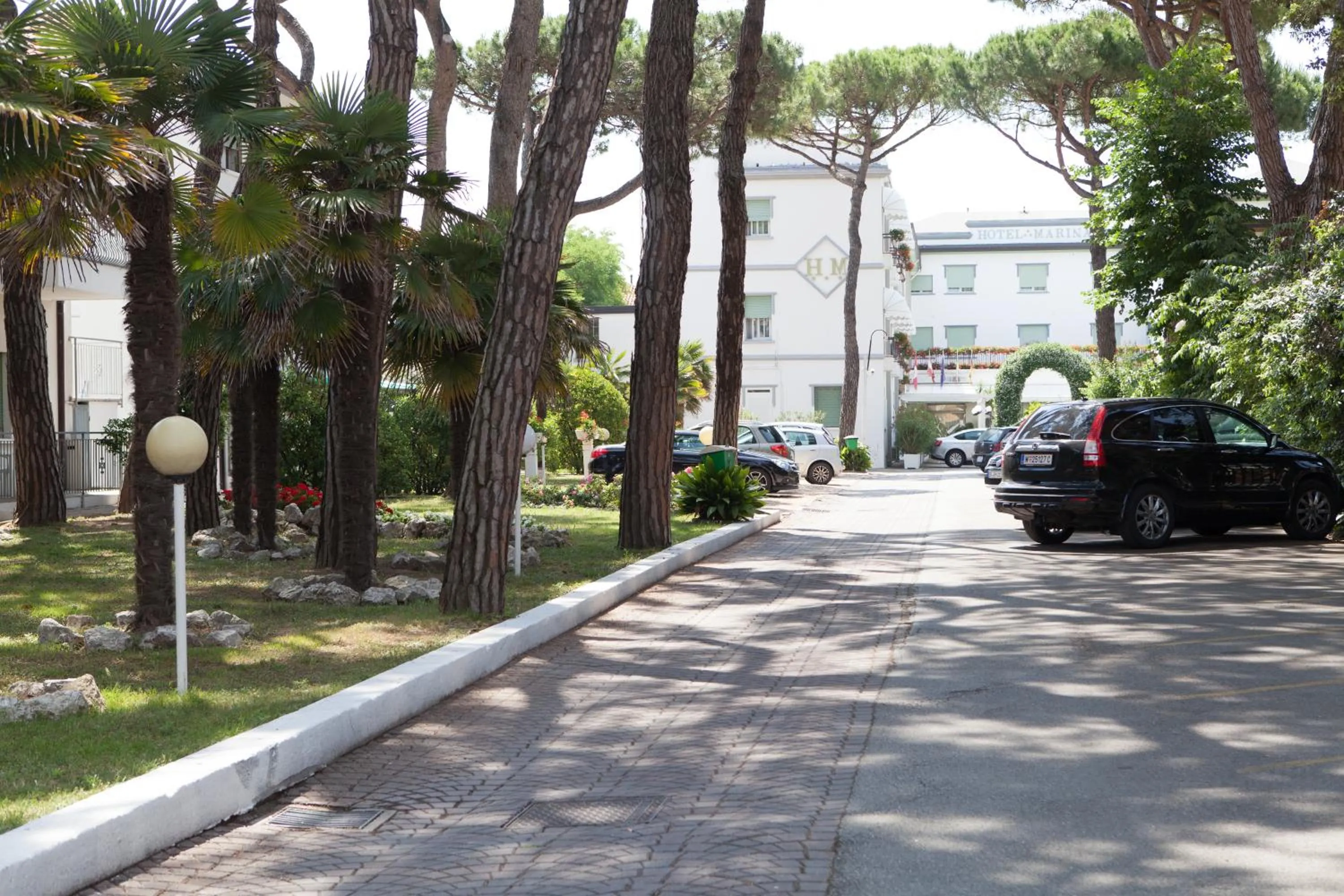 Facade/entrance in Hotel Marina