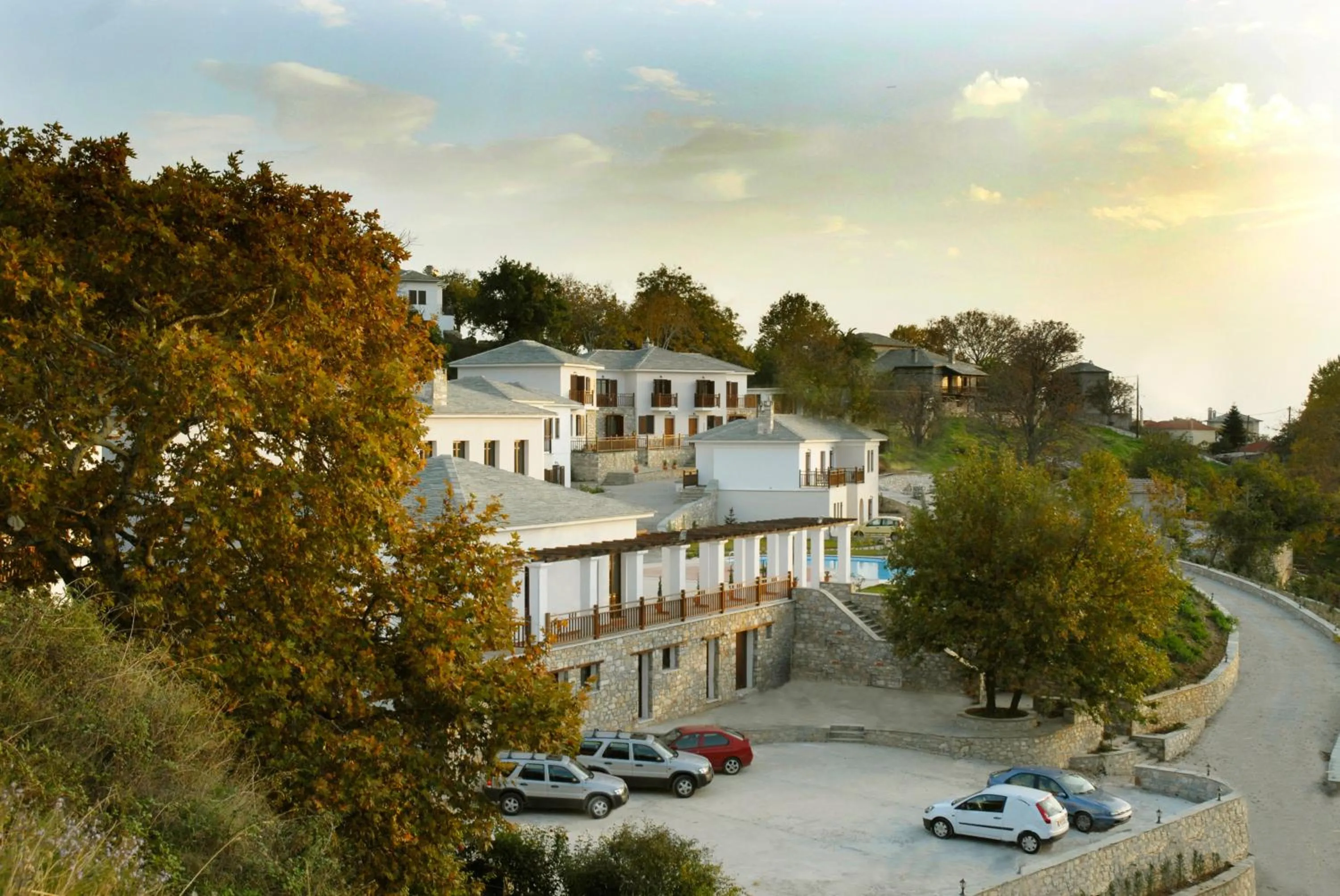 Facade/entrance in Hotel Pelion Resort