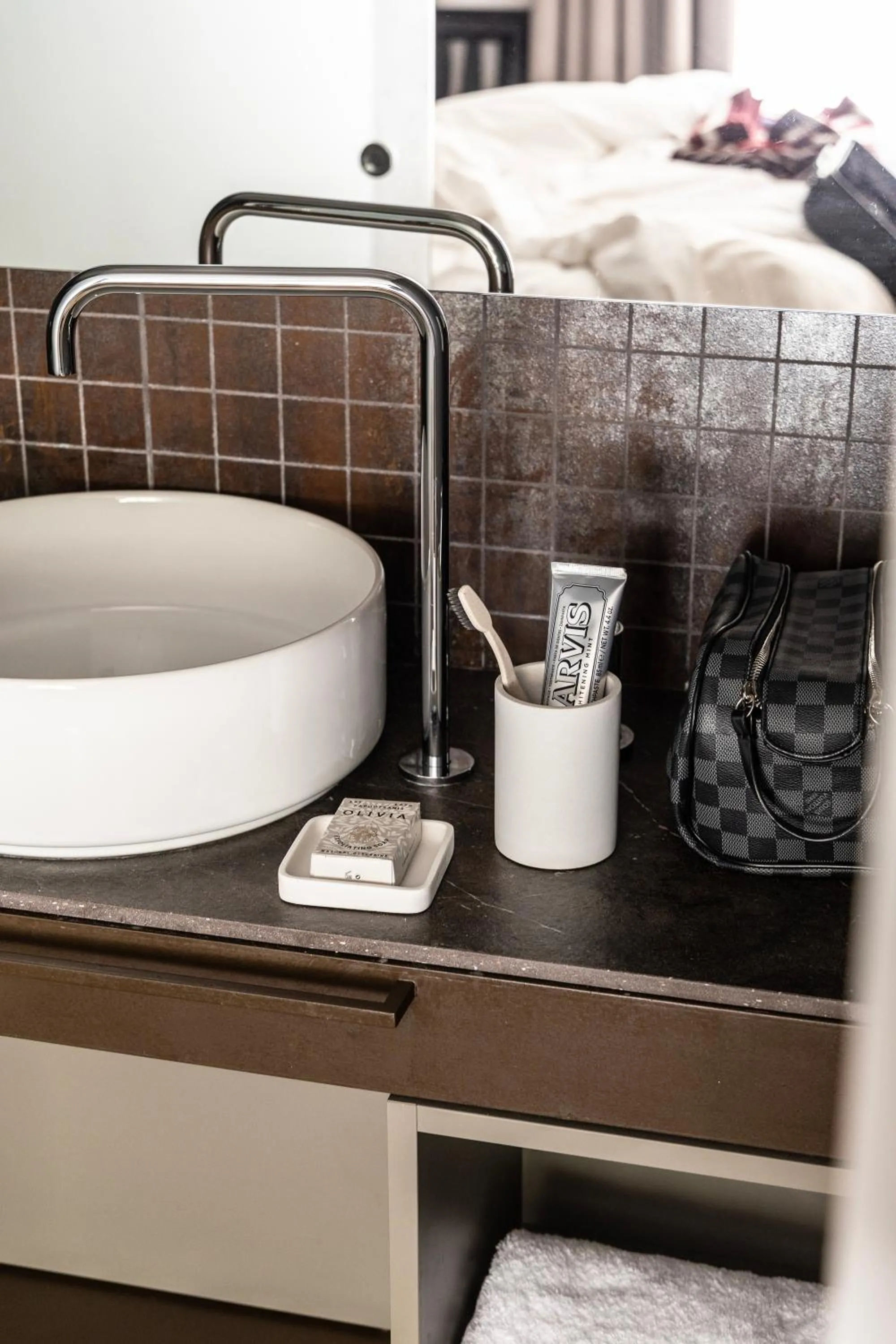 Bathroom in The Y Hotel