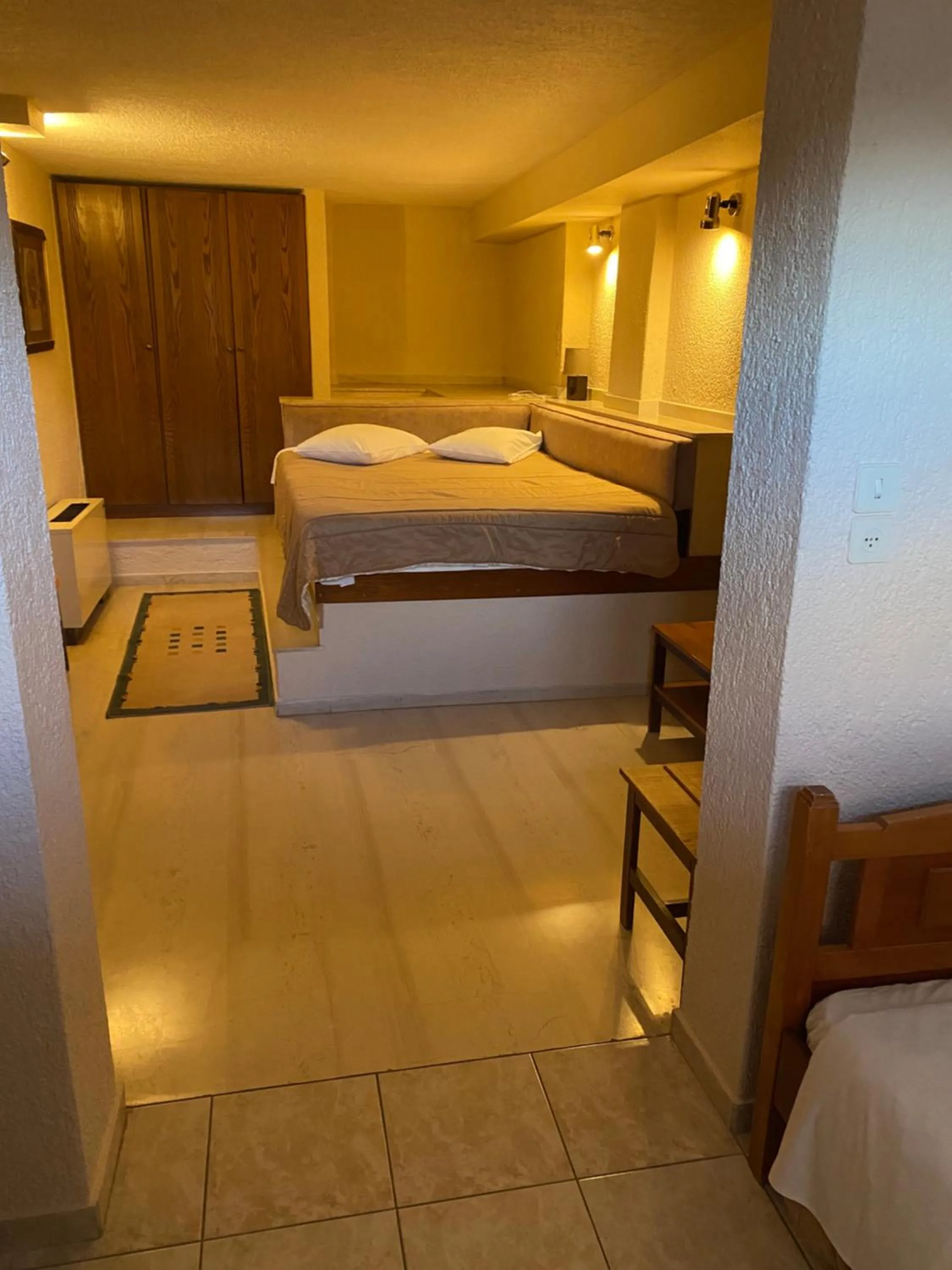 Bed in Olympic Hotel