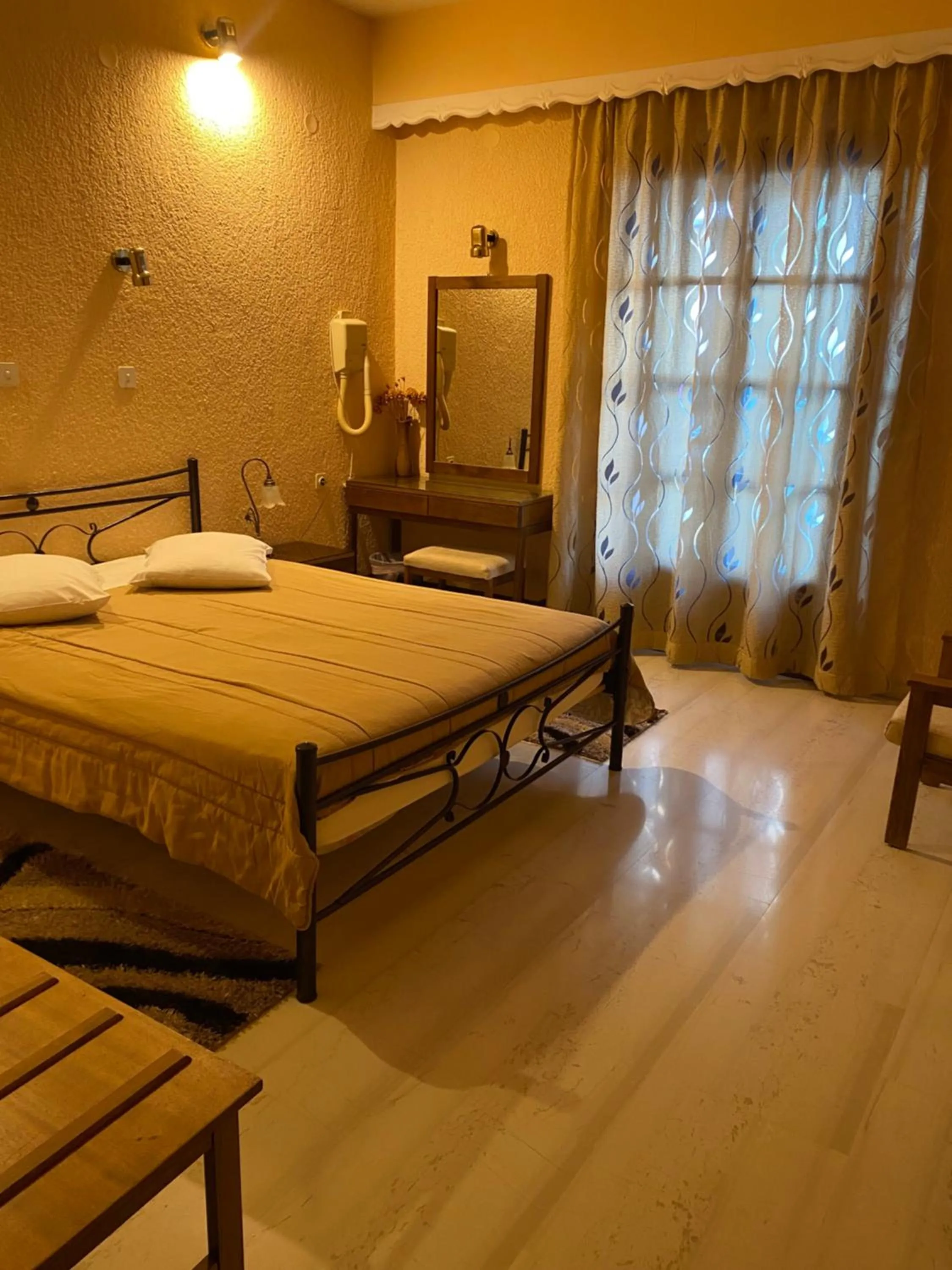 Bed in Olympic Hotel