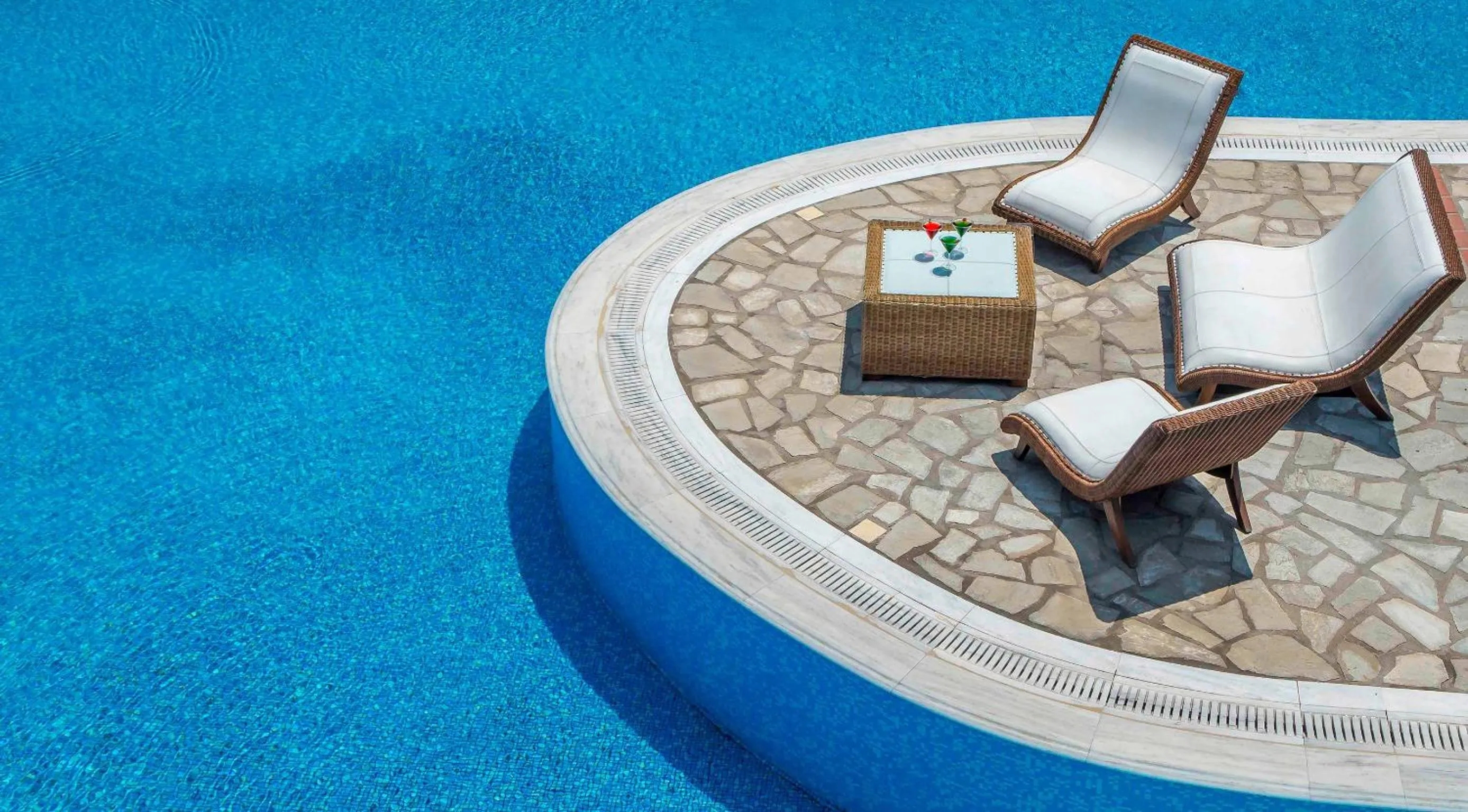 Swimming pool in Varos Village Boutique Hotel