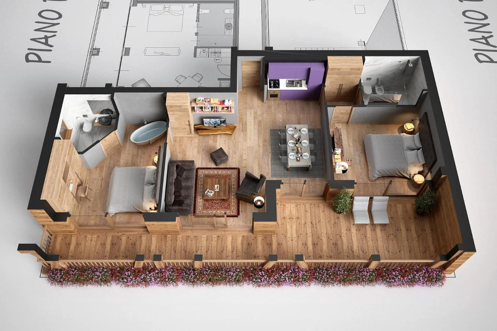 Shower in Aux Pieds du Roi - Suite & Spa